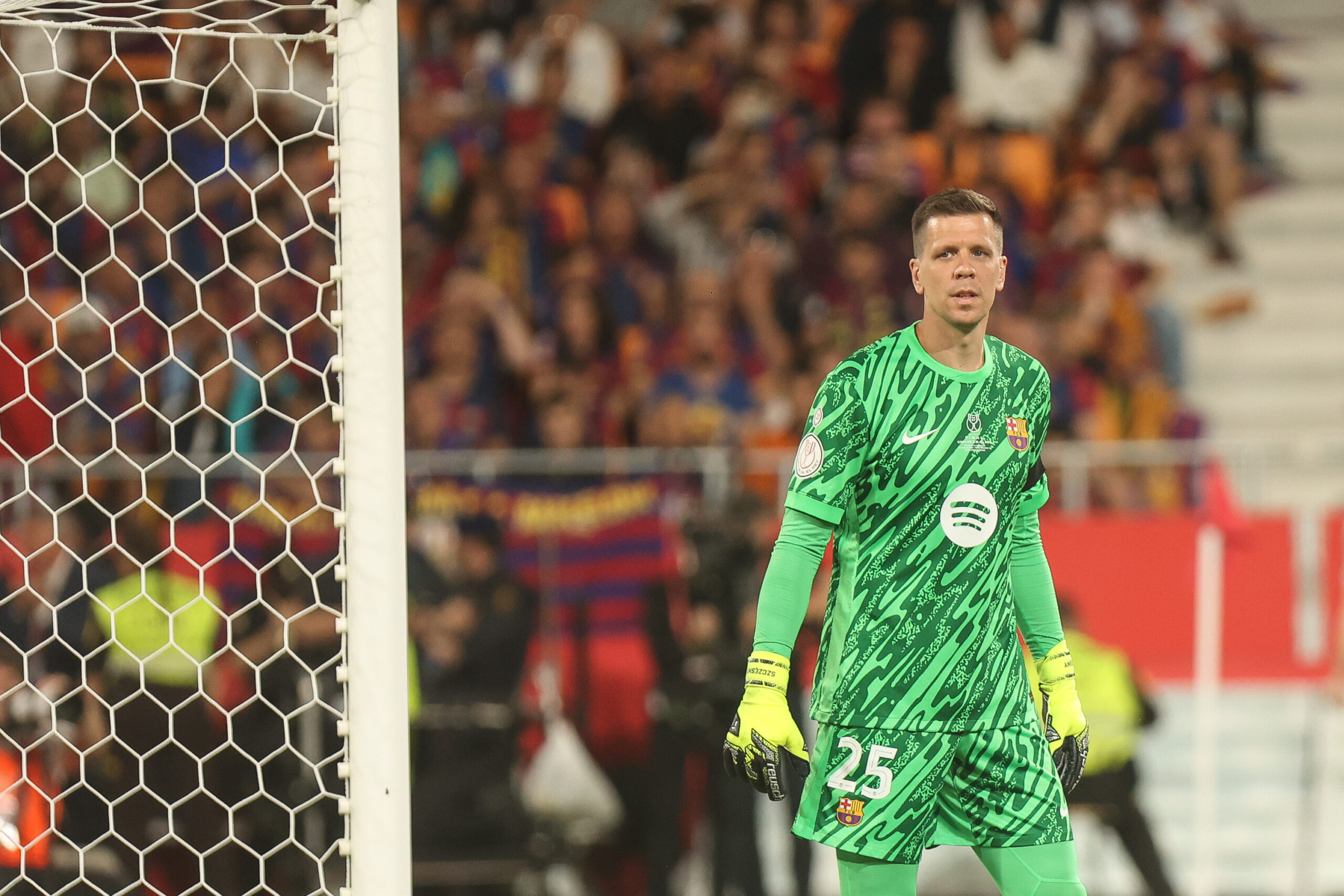 2025.04.26 Estadio La Cartuja Sevilla
pilka nozna Copa del Rey Puchar Krola Hiszpanii   final 2025
FC Barcelona - Real Madryt CF
N/z Wojciech Szczesny Barcelona
Foto Szymon Gorski / PressFocus

2025.04.26 Estadio La Cartuja Sevilla
Football Spanish Cup Copa del Rey final 2025
FC Barcelona - Real Madryt CF
Wojciech Szczesny Barcelona
Credit: Szymon Gorski / PressFocus