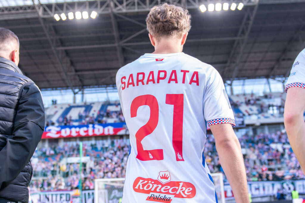 2025.04.27 Zabrze
pilka nozna PKO Ekstraklasa sezon 2024/2025
Gornik Zabrze - Widzew Lodz
N/z Dominik Sarapata
Foto Gleb Soboliev / PressFocus

2025.04.27 Zabrze
Football - Polish PKO Ekstraklasa season 2024/2025
Gornik Zabrze - Widzew Lodz
Dominik Sarapata
Credit: Gleb Soboliev / PressFocus