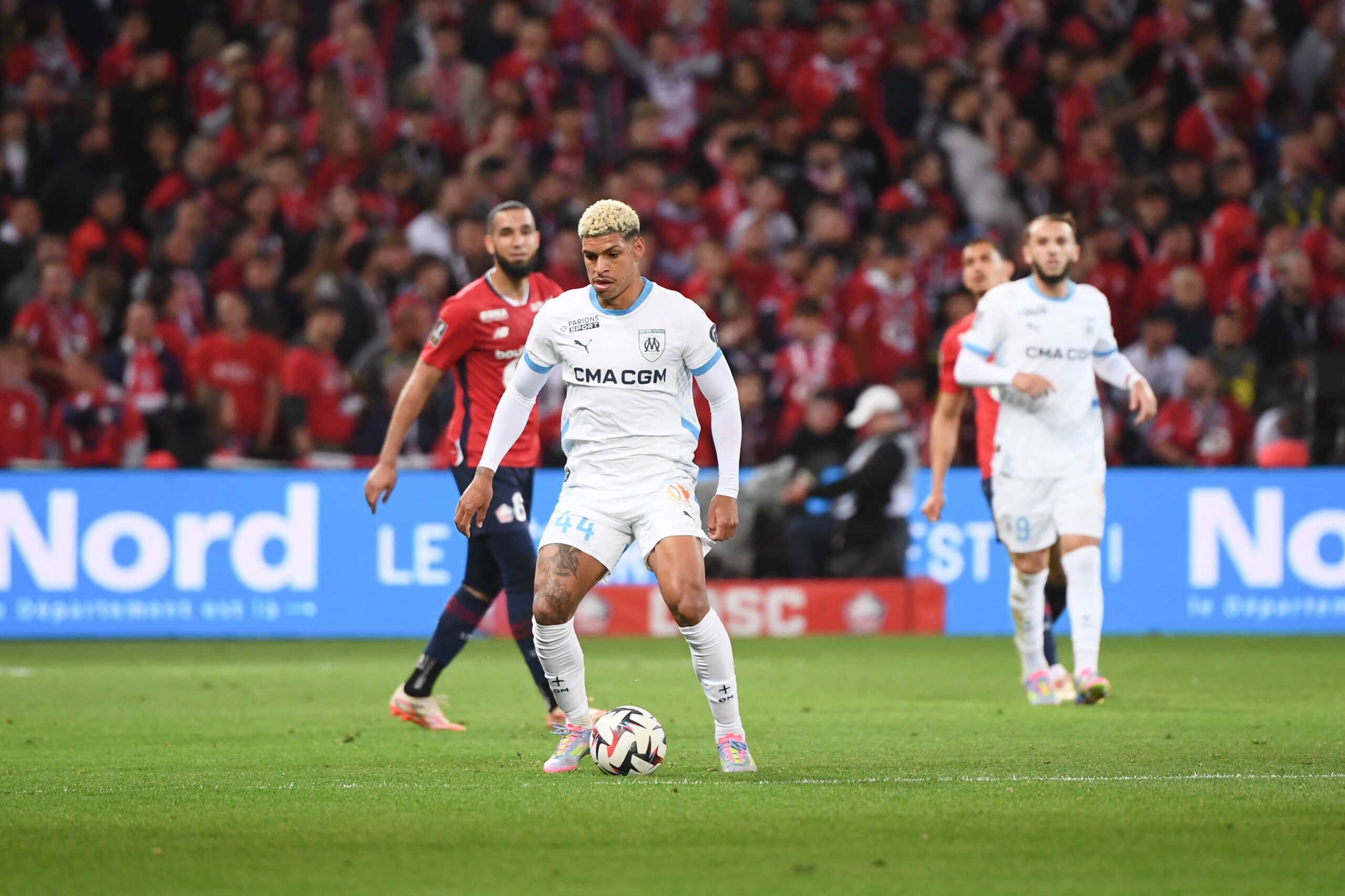44 LUIS HENRIQUE (om) during the Ligue 1 MCDonald's match between Lille and Marseille at Stade Pierre-Mauroy on May 4, 2025 in Lille, France. (Photo by Philippe Lecoeur/FEP/Icon Sport/Sipa USA)
2025.05.04 Lille
pilka nozna liga francuska
LOSC Lille - Olympique Marsylia
Foto Icon Sport/SIPA USA/PressFocus
!!! POLAND ONLY !!!
