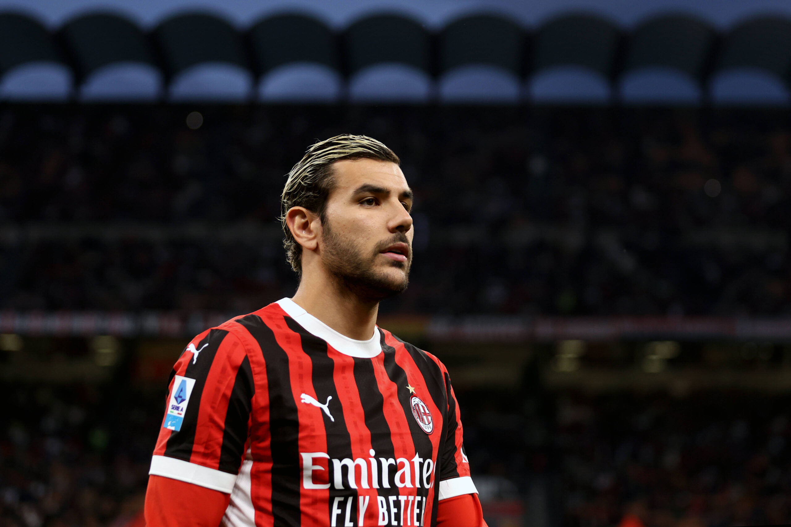 Ac Milan vs Bologna Fc Theo Hernandez of Ac Milan looks on during the Serie A football match beetween Ac Milan and Bologna Fc at Stadio Giuseppe Meazza on May 9 2025 in Milano, Italy . Milano Stadio Giuseppe Meazza Italy Copyright: xMarcoxCanonierox
2025.05.09 Mediolan
pilka nozna , liga wloska
AC Milan - Bologna FC
Foto IMAGO/PressFocus

!!! POLAND ONLY !!!