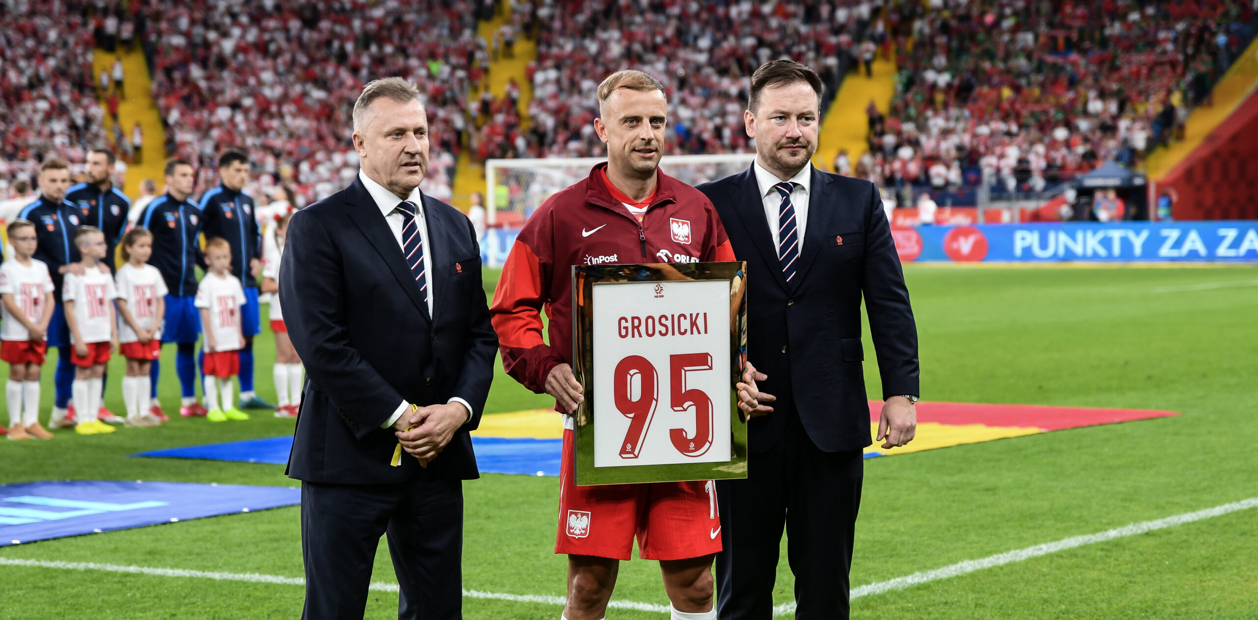 2025.06.06 Chorzow
Pilka nozna Reprezentacja Polski mecz towarzyski
Polska - Moldawia
N/z Cezary Kulesza Kamil Grosicki Lukasz Wachowski
Foto Mateusz Sobczak / PressFocus
2025.06.06 Chorzow
Football Polish National Football Team - friendly match
Poland - Moldova
Cezary Kulesza Kamil Grosicki Lukasz Wachowski
Credit: Mateusz Sobczak / PressFocus