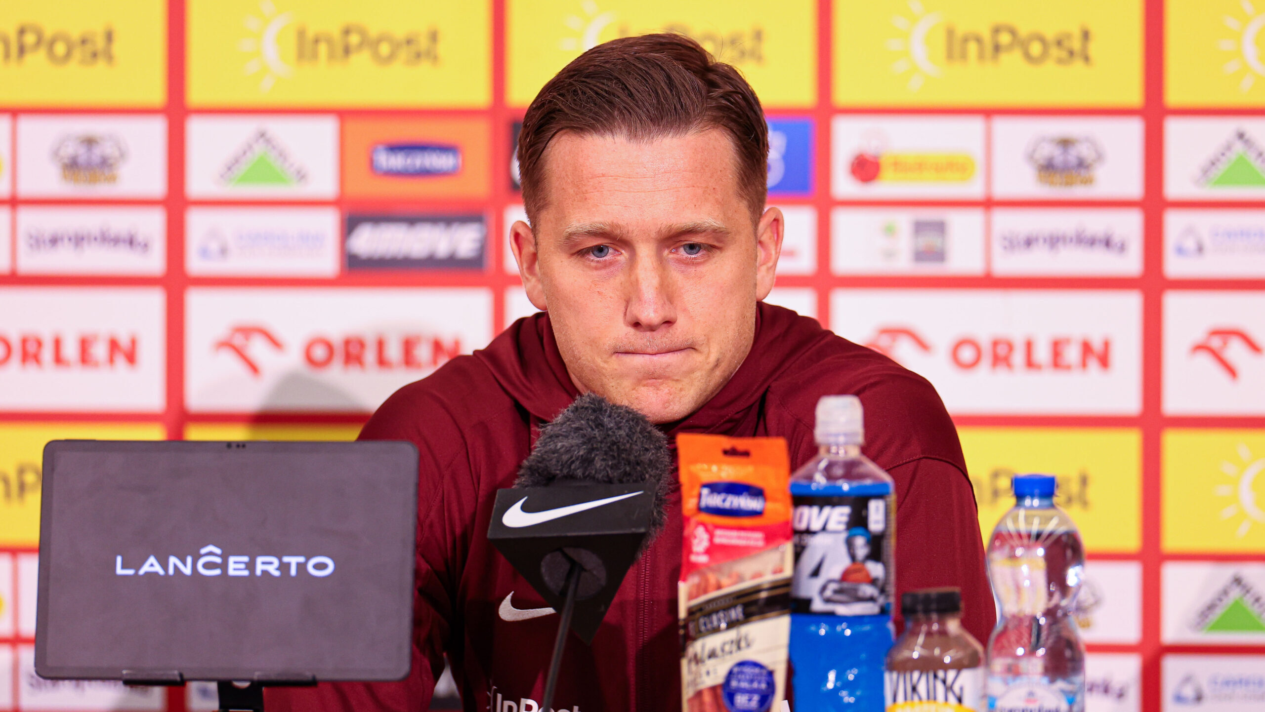 2025.06.09 Helsinki
pilka nozna
konferencja prasowa przed meczem Finlandia - Polska
N/z Piotr Zielinski
Foto Pawel Andrachiewicz / PressFocus
2025.06.09 Helsinki
Football - Press conference before game
Finland - Poland
Piotr Zielinski
Credit: Pawel Andrachiewicz / PressFocus