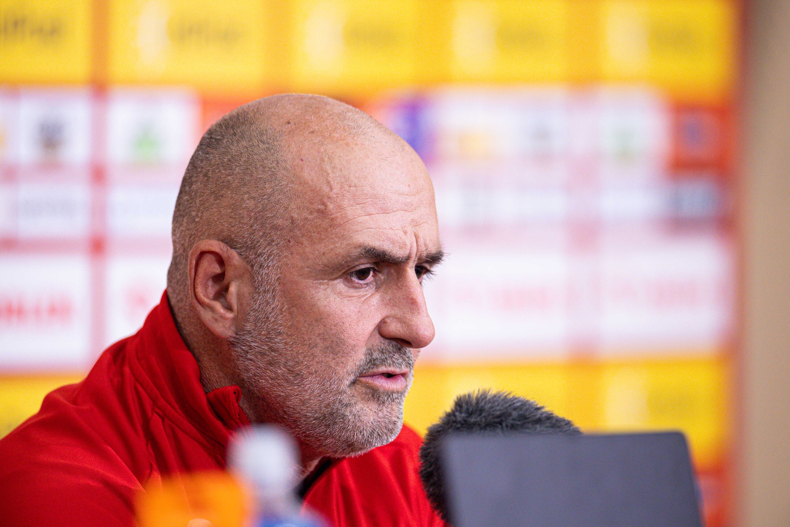 2025.06.09 Helsinki
pilka nozna
konferencja prasowa przed meczem Finlandia - Polska
N/z Michal Probierz (trener, head coach)
Foto Pawel Andrachiewicz / PressFocus

2025.06.09 Helsinki
Football - Press conference before game
Finland - Poland
Michal Probierz (trener, head coach)
Credit: Pawel Andrachiewicz / PressFocus