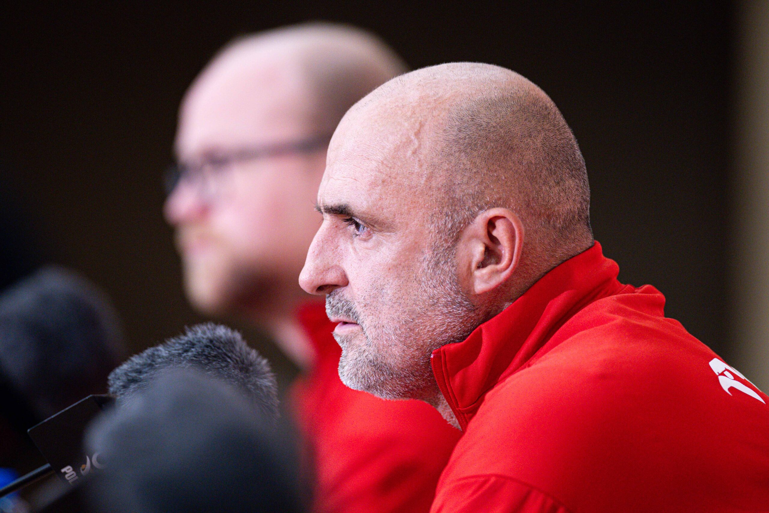 2025.06.09 Helsinki
pilka nozna
konferencja prasowa przed meczem Finlandia - Polska
N/z Michal Probierz (trener, head coach)
Foto Pawel Andrachiewicz / PressFocus

2025.06.09 Helsinki
Football - Press conference before game
Finland - Poland
Michal Probierz (trener, head coach)
Credit: Pawel Andrachiewicz / PressFocus