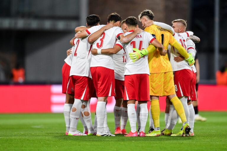 2025.06.11 Zilina
Pilka nozna kadra reprezentacja Mistrzostwa Europy U21 Slowacja 2025
Polska - Gruzja
N/z Reprezentacja u21
Foto Mateusz Sobczak / PressFocus
2025.06.11 Zilina
Football 2025 UEFA European Under 21 Championship
Poland v Georgia
Reprezentacja u21
Credit: Mateusz Sobczak / PressFocus