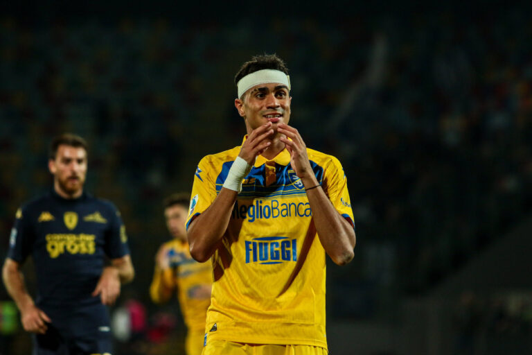 Reinier of Frosinone Calcio  during  Frosinone Calcio vs Empoli FC, Italian soccer Serie A match in Frosinone, Italy, November 06 2023-/ ipa-agency.net - //IPAPRESSITALY_IPA_Agency_IPA41459608/Credit:/IPA/SIPA/2311070942
2023.11.06 Frosinone
Pilka nozna liga wloska
Frosinone Calcio - Empoli FC
Foto Raffaele Conti/IPA/SIPA/PressFocus

!!! POLAND ONLY !!!