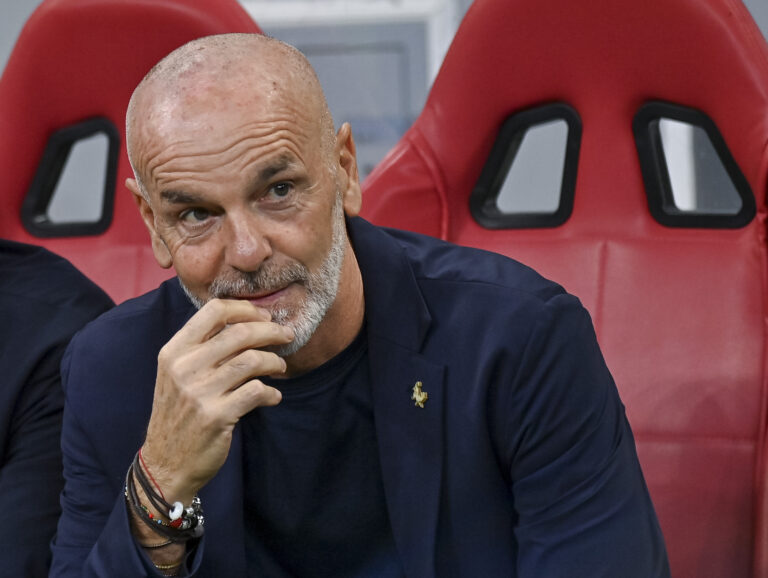 (241126) -- AL KHOR, Nov. 26, 2024 (Xinhua) -- Head Coach Stefano Pioli of Al Nassr FC looks on before the AFC Champions League elite football match between Qatar&#039;s Al Gharafa SC and Saudi Arabia&#039;s Al Nassr FC at Al-Bayt Stadium in Al Khor, Qatar, on Nov. 25, 2024. (Photo by Nikku/Xinhua)

2024.11.25 Al Khor
pilka nozna azjatycka liga mistrzow
Al Gharafa SC - Al Nassr FC
Foto Nikku/Xinhua/PressFocus

!!! POLAND ONLY !!!