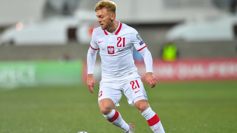 2021.11.12 Andorra la Vella
Pilka nozna Reprezentacja 
Eliminacje Mistrzostw Swiata Katar 2022
Andora - Polska
N/z Kamil Jozwiak
Foto Pawel Andrachiewicz / PressFocus

2021.11.12 
Football, Polish National Team,
world cup qualifiation qatar 2022 
Andorra - Poland
Andora - Polska
N/z Kamil Jozwiak
Foto Pawel Andrachiewicz / PressFocus