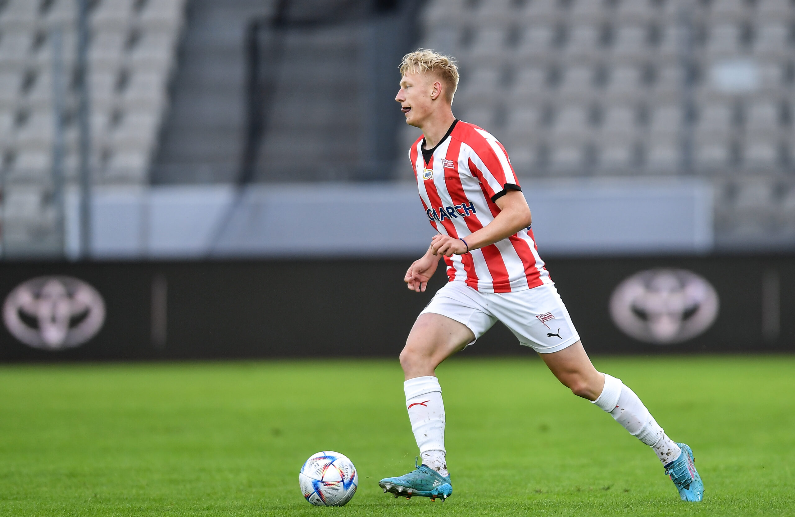 2022.07.08 Krakow
Pilka nozna Sparing Mecz Towarzyski
Cracovia - Hapoel Beer Szewa
N/z Oskar Wojcik
Foto Lukasz Sobala / PressFocus