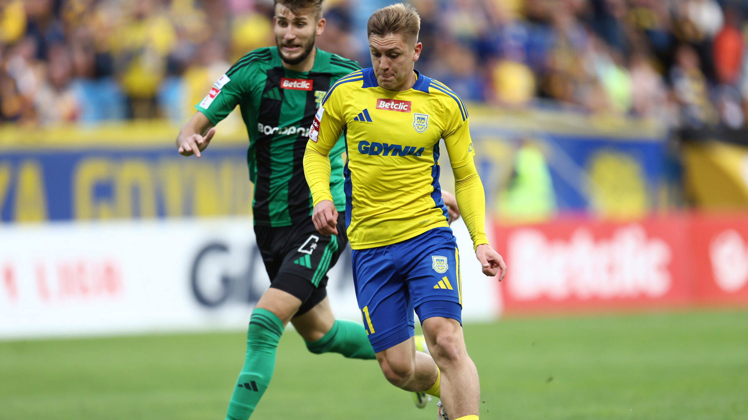 2024.08.25 Gdynia Pilka Nozna Betclic 1 liga sezon 2024/2025 Mecz Arka Gdynia - Gornik Leczna N/z Mateusz Broda Kacper Skora Foto Piotr Matusewicz / PressFocus

2024.08.25 Gdynia
Football Polish first division season 2024/2025
Arka Gdynia - Gornik Leczna
Mateusz Broda Kacper Skora
Credit: Piotr Matusewicz / PressFocus