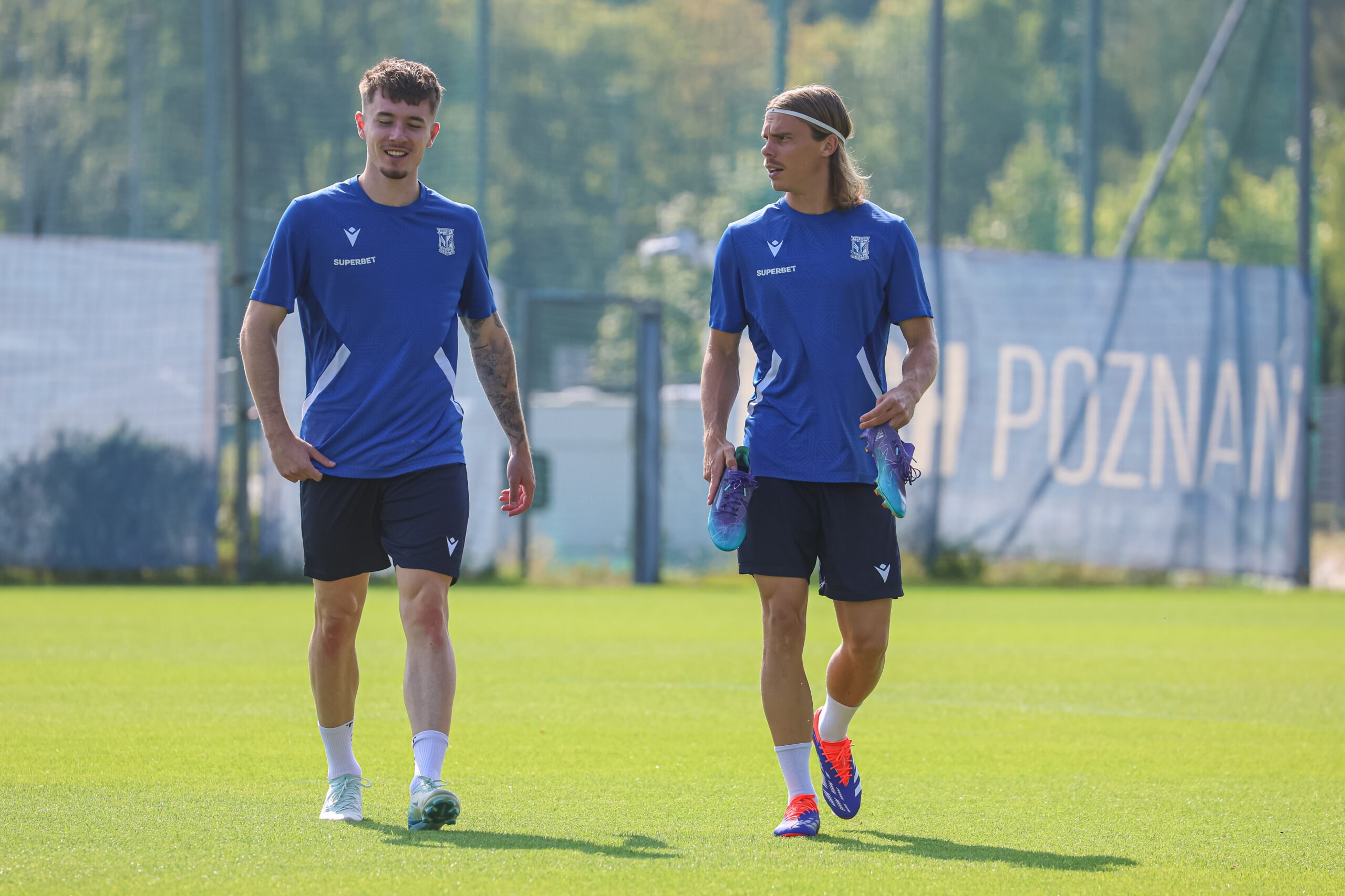 2024.08.28 Poznan
Pilka nozna Media Day oraz trening Lech Poznan
N/z Patrik Walemark Elias Andersson
Foto Pawel Jaskolka / PressFocus

2024.08.28 Poznan
Football Media Day and training session
Credit: Pawel Jaskolka / PressFocus