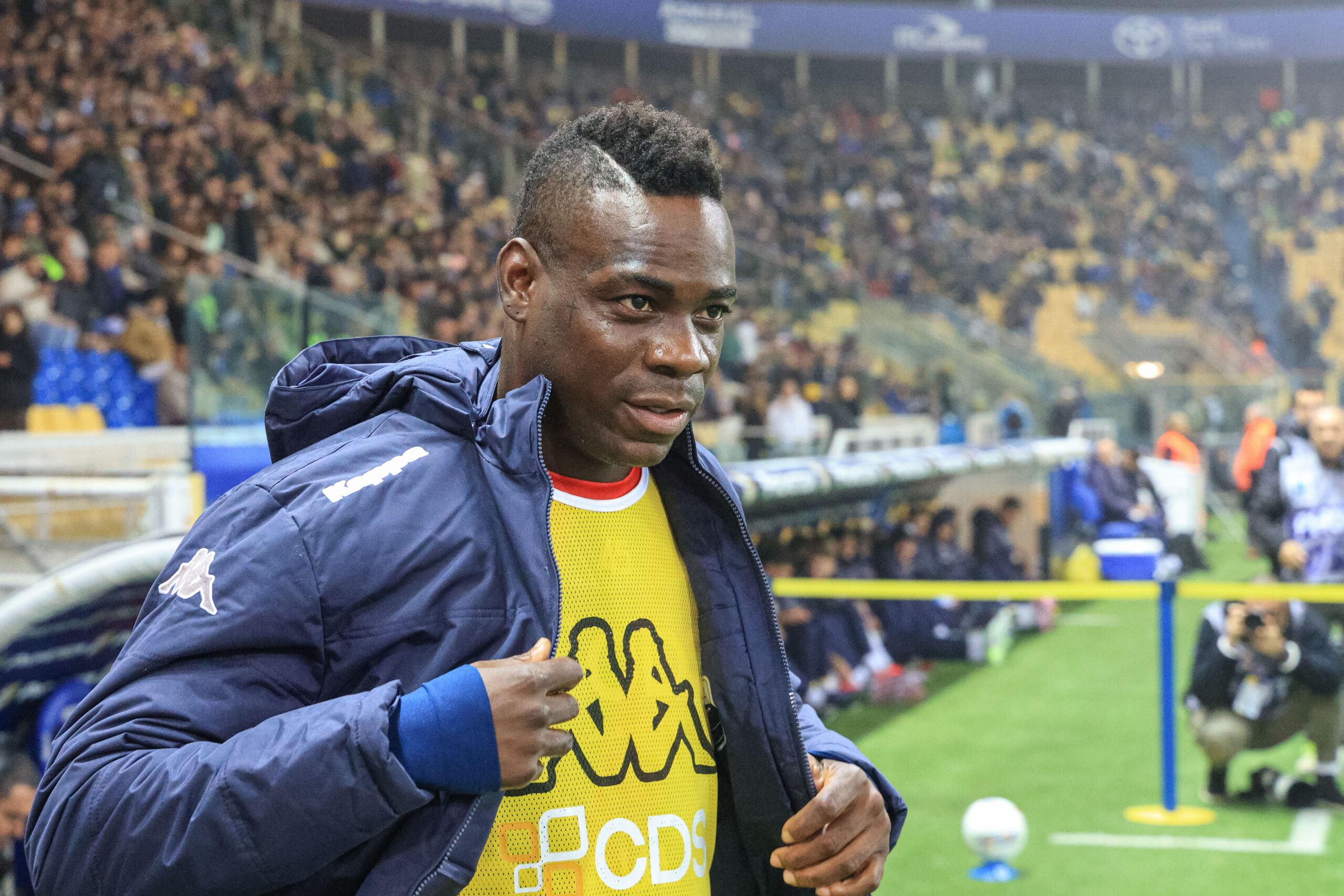 Mario Balotelli (Genoa CFC)  during  Parma Calcio vs Genoa CFC, Italian soccer Serie A match in Parma, Italy, November 04 2024 (Photo by Lorenzo Cattani/IPA Sport / ipa-/IPA/Sipa USA)
2024.11.04 Parma
pilka nozna liga wloska
Parma Calcio - Genoa CFC
Foto Lorenzo Cattani/IPA Sport/ipa-agency.net/SIPA USA/PressFocus

!!! POLAND ONLY !!!