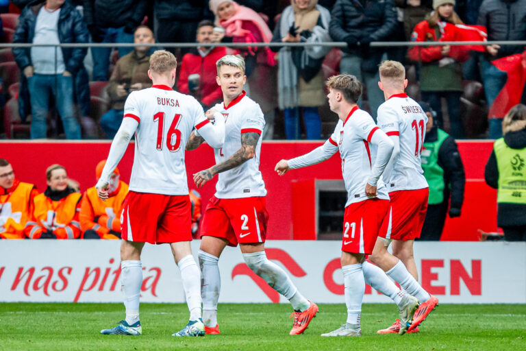 2024.11.18 Warszawa
pilka nozna UEFA Liga Narodow
Polska - Szkocja
N/z Kamil Piatkowski gol radosc bramka goal
Foto Mateusz Porzucek PressFocus

2024.11.18 Warszawa
Football - UEFA Nations League Warsaw Poland Scotland
Polska - Szkocja
Kamil Piatkowski gol radosc bramka goal
Credit: Mateusz Porzucek PressFocus