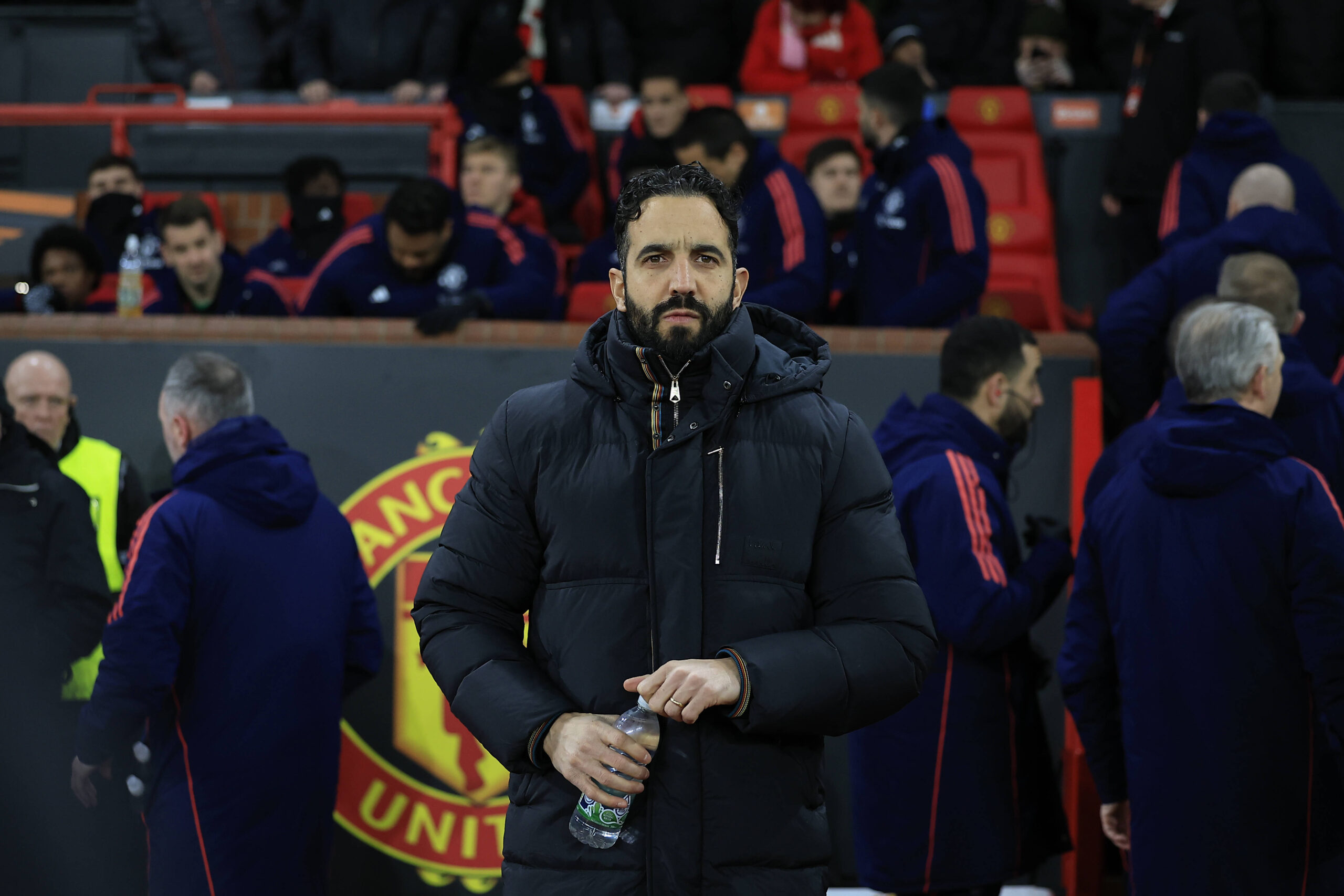 Manchester United, ManU v Rangers Europa League 23/01/2025. Ruben Amorim the Manchester United manager before the Europa League match between Manchester United and Rangers at Old Trafford, Manchester, England on 23 January 2025. Manchester Old Trafford Greater Manchester England Editorial use only , Copyright: xConorxMolloyx PSI-21295-0031
2025.01.23 Manchester
pilka nozna liga europy
Manchester United - Rangers
Foto IMAGO/PressFocus

!!! POLAND ONLY !!!