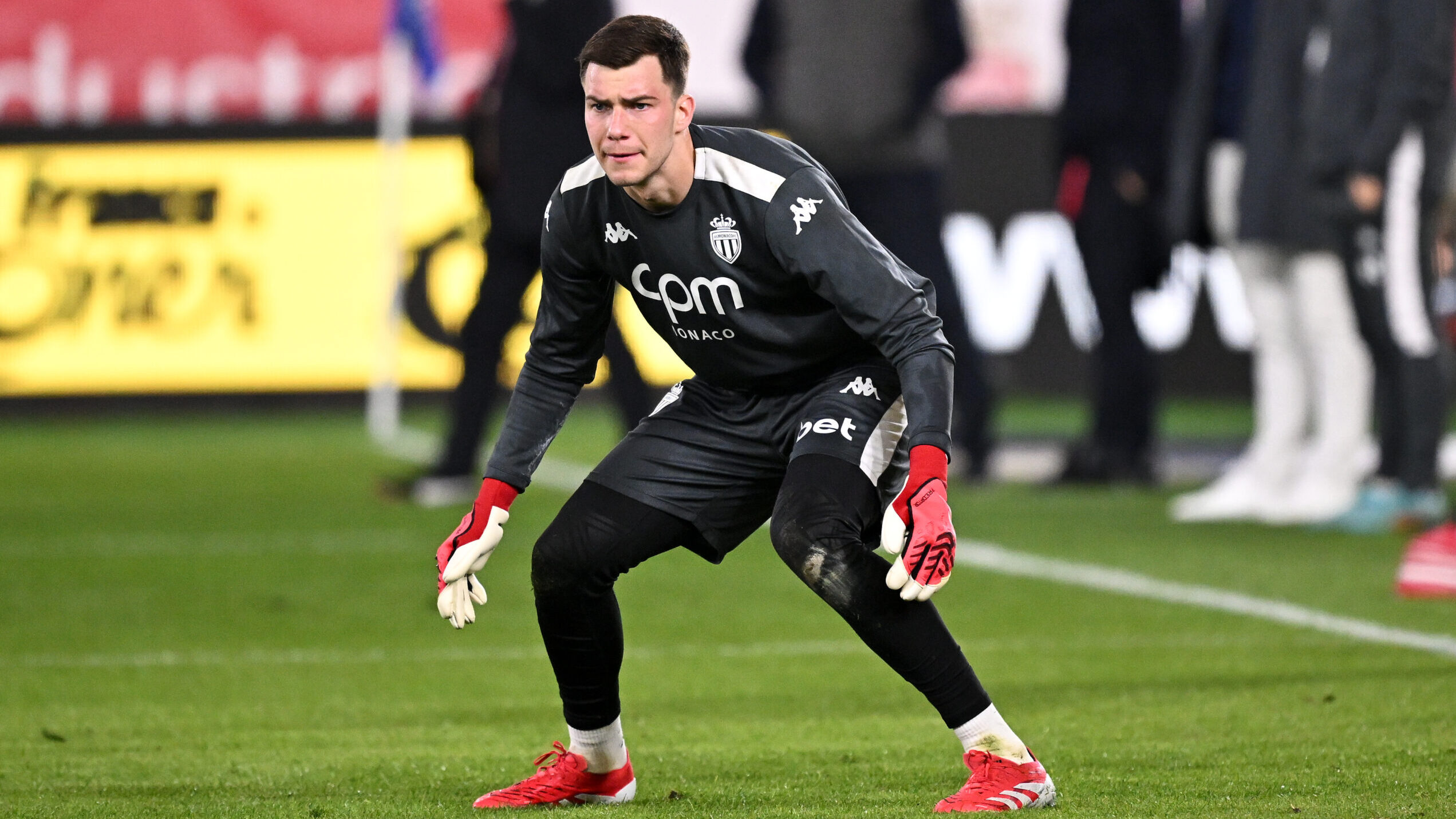 01 Radoslaw MAJECKI (asm) during the ligue 1 McDonald&#039;s match between Monaco and Reims at Stade Louis II on February 28, 2025 in Monaco, Monaco. (Photo by Anthony Bibard/FEP/Icon Sport/Sipa USA)
2025.02.28 Monaco
pilka nozna liga francuska
AS Monaco - Stade de Reims
Foto Icon Sport/SIPA USA/PressFocus

!!! POLAND ONLY !!!