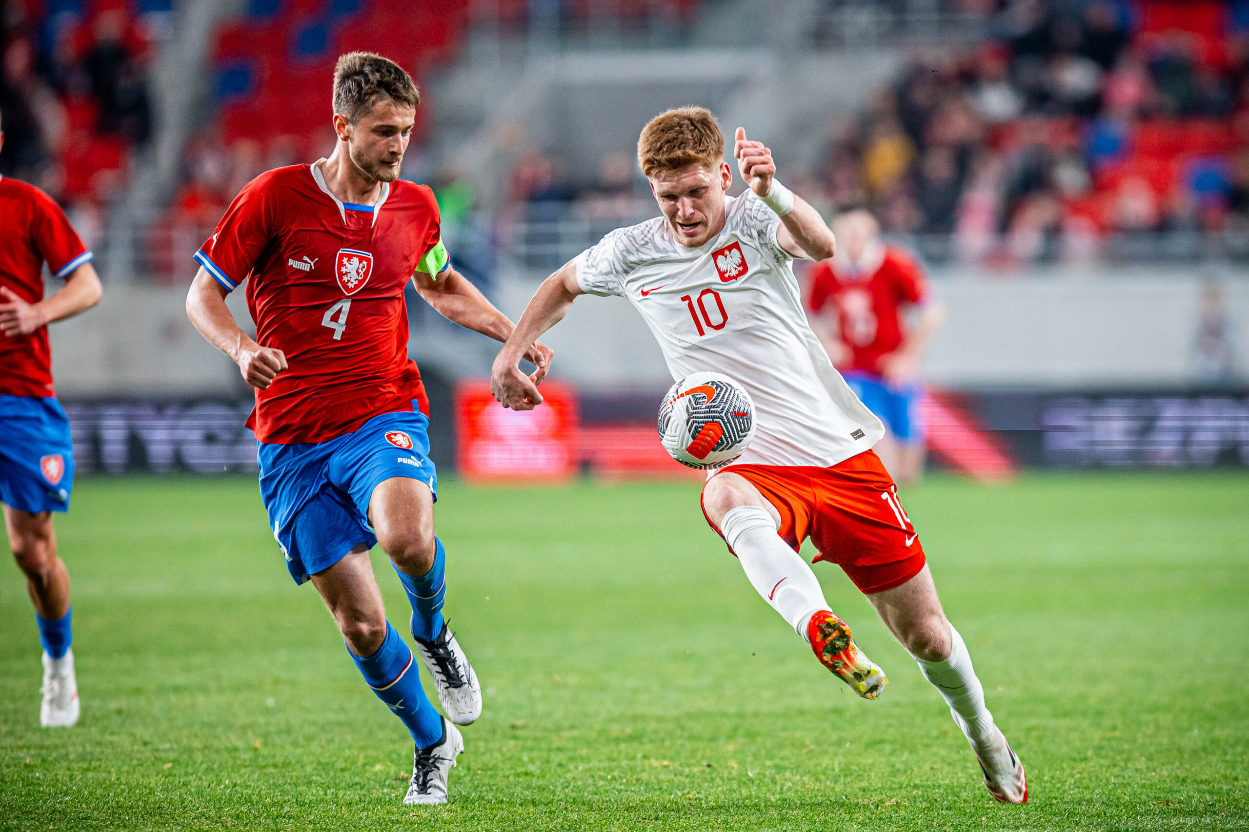 2025.03.25 Opole
Pilka nozna, U20, Elite League U20
Polska - Czechy U20
N/z JORDAN MAJCHRZAK
Foto Mateusz Porzucek PressFocus

2025.03.25 Opole
FIFA World Cup qualification Poland - Malta
Polska - Czechy U20
JORDAN MAJCHRZAK
Credit: Mateusz Porzucek PressFocus