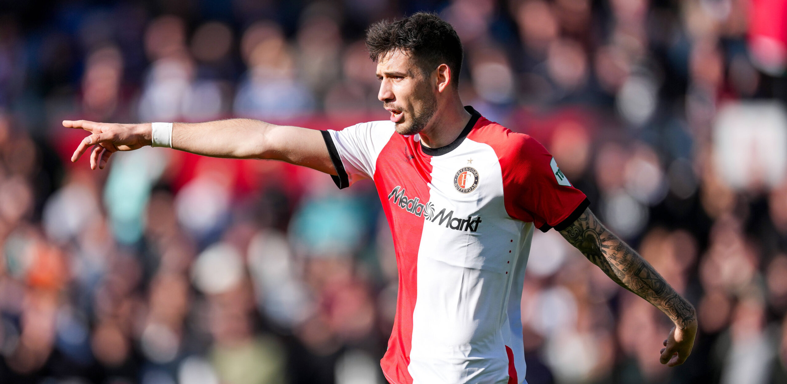 Eredivisie: Feyenoord v Go Ahead Eagles Rotterdam - Jakub Moder of Feyenoord during the twenty-seventh round of the 2024/2025 Eredivisie season. The match is set between Feyenoord and Go Ahead Eagles at Stadion Feijenoord De Kuip on 30 March 2025 in Rotterdam, The Netherlands. Copyright: xTomxBodex
2025.03.30 Rotterdam
pilka nozna , liga holenderska
Feyenoord Rotterdam - Go Ahead Eagles
Foto IMAGO/PressFocus

!!! POLAND ONLY !!!