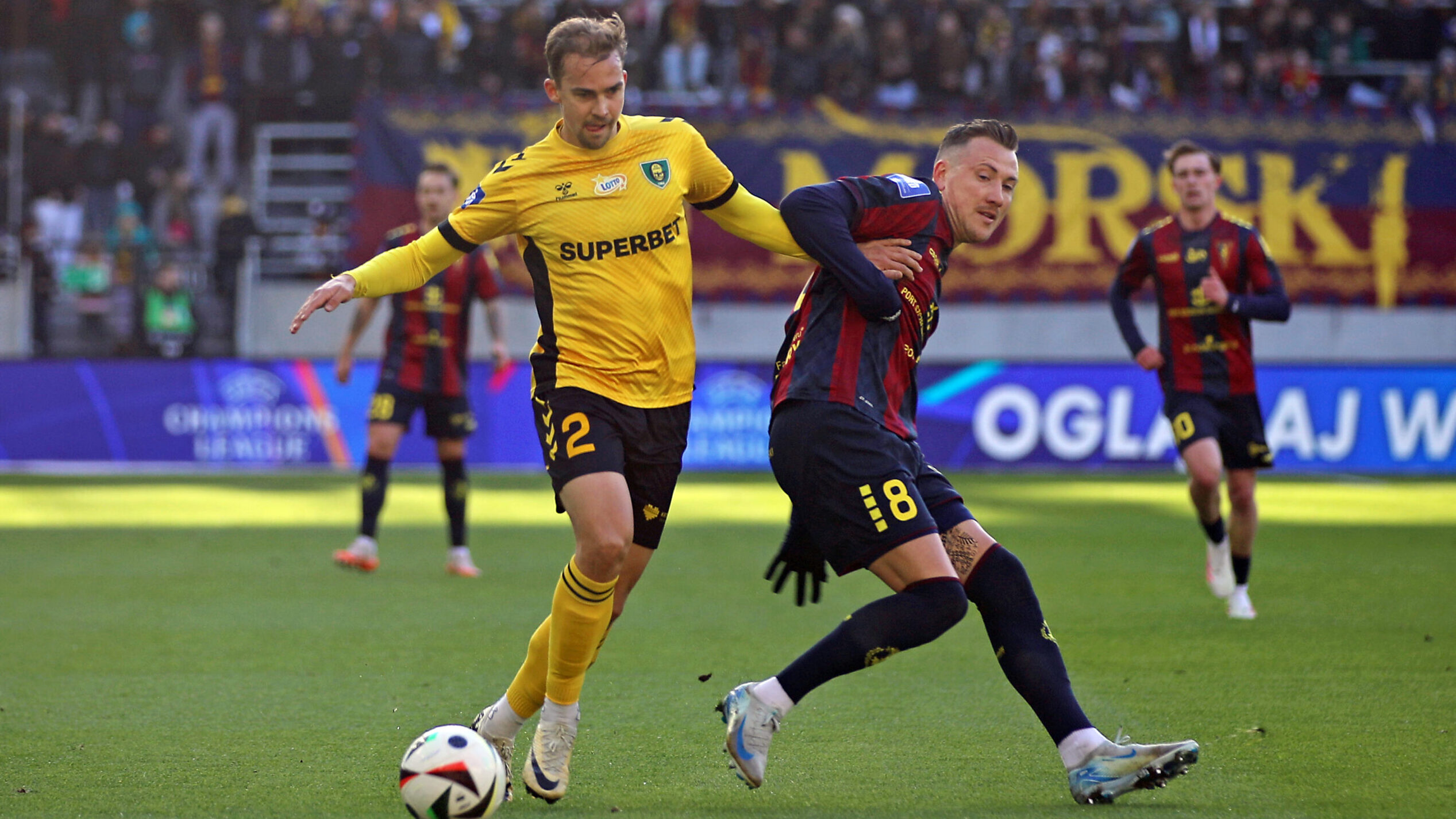 2025.04.06 Szczecin
Pilka nozna , PKO BP Ekstraklasa sezon 2024/25
Pogon Szczecin - GKS Katowice
N/z Marten Kuusk, Fredrik Stensoe Ulvestad
Foto Katarzyna Dzierzynska / PressFocus

2025.04.06 Szczecin
Football Polish top league , 2024/2025 season
Pogon Szczecin - GKS Katowice
Marten Kuusk, Fredrik Stensoe Ulvestad
Credit: Katarzyna Dzierzynska / PressFocus