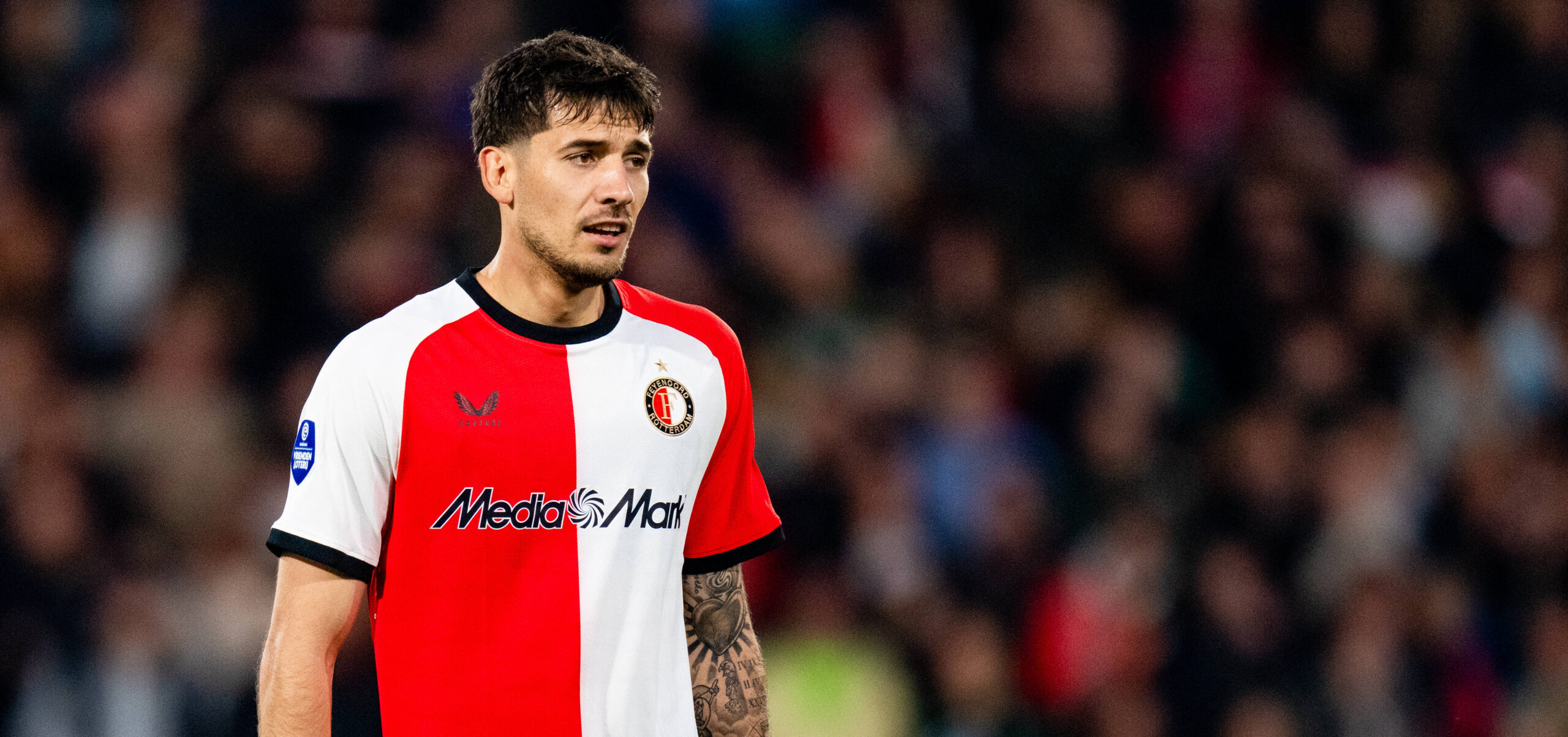 Eredivisie: Feyenoord v PEC Zwolle Rotterdam - Jakub Moder of Feyenoord during the thirtieth round of the 2024/2025 Eredivisie season. The match is set between Feyenoord and PEC Zwolle at Stadion Feijenoord De Kuip on 25 April 2025 in Rotterdam, The Netherlands. Copyright: xYannickxVerhoevenx
2025.04.25 Rotterdam
pilka nozna , liga holenderska
Feyenoord Rotterdam - PEC Zwolle
Foto IMAGO/PressFocus

!!! POLAND ONLY !!!
