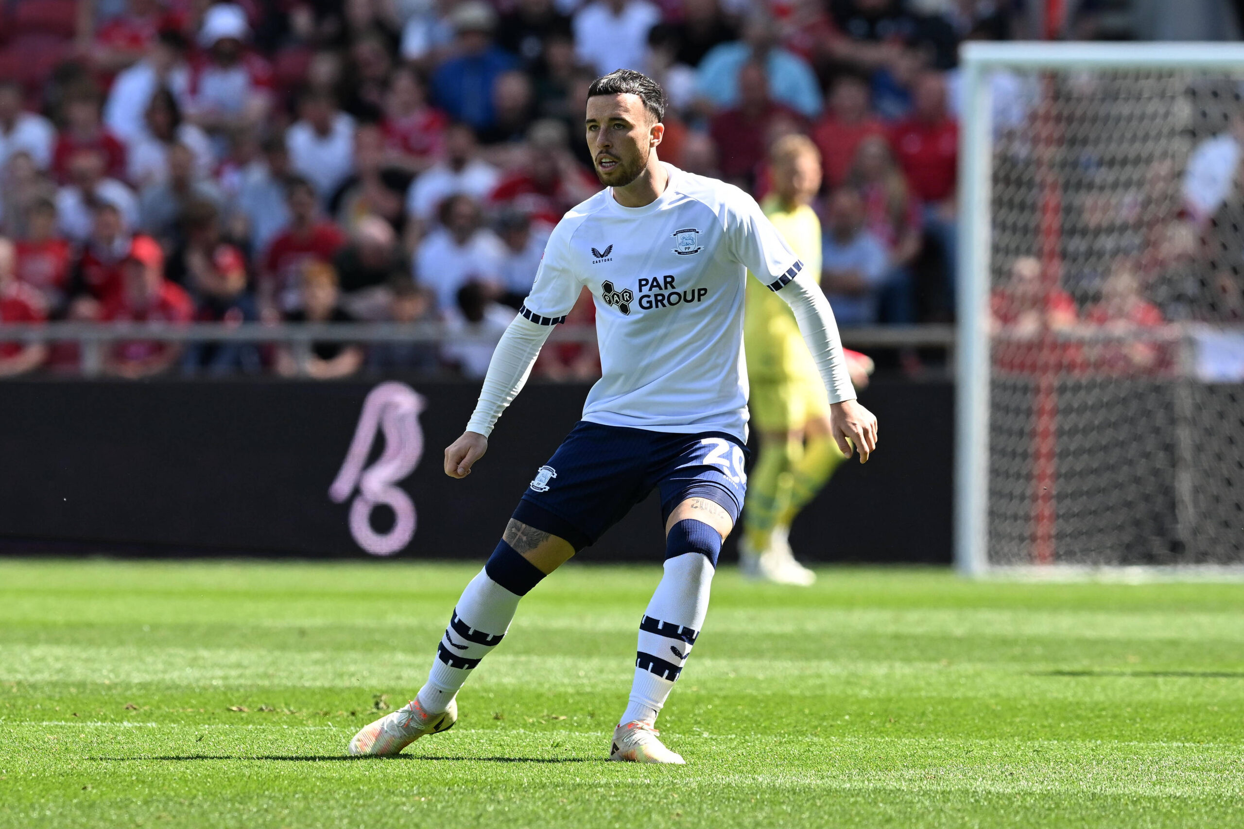 Bristol City v Preston North End EFL Sky Bet Championship 03/05/2025. Sam Greenwood 20 of Preston North End during the EFL Sky Bet Championship match between Bristol City and Preston North End at Ashton Gate, Bristol, England on 3 May 2025. Bristol Ashton Gate Bristol England Editorial use only DataCo restrictions apply See www.football-dataco.com , Copyright: xGrahamxHuntx PSI-21997-0155
2025.05.03 Bristol
pilka nozna , liga angielska
Bristol City - Preston North End
Foto IMAGO/PressFocus

!!! POLAND ONLY !!!