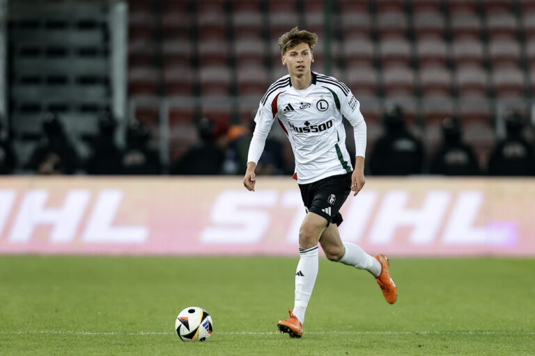 2025.05.15 Lodz 
pilka nozna PKO Ekstraklasa sezon 2024/2025 
Widzew Lodz - Legia Warszawa
N/z Jan Ziolkowski
Foto Artur Kraszewski / PressFocus 

2025.05.15 Lodz 
Football - Polish PKO Ekstraklasa season 2024/2025 
Widzew Lodz - Legia Warszawa
Jan Ziolkowski
Credit: Artur Kraszewski / PressFocus