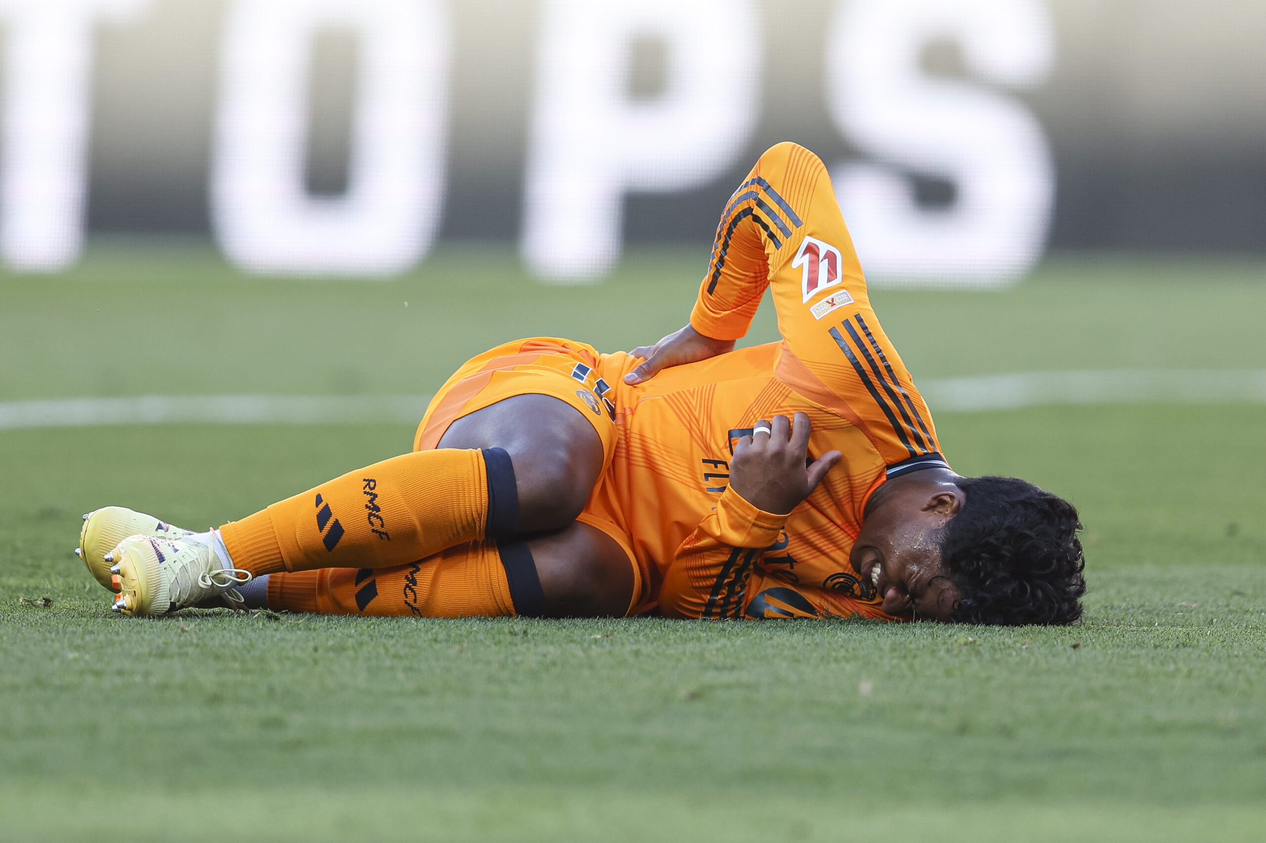 Endrick of Real Madrid  during the La Liga EA Sports match between Sevilla FC and Real Madrid played at Ramon Sanchez Pizjuan Stadium on May 18, 2024 in Sevilla, Spain. (Photo by Antonio Pozo / PRESSINPHOTO)
2025.05.18 Sewilla
pilka nozna liga hiszpanska
Sevilla FC - Real Madryt
Foto PRESSINPHOTO/SIPA USA/PressFocus

!!! POLAND ONLY !!!