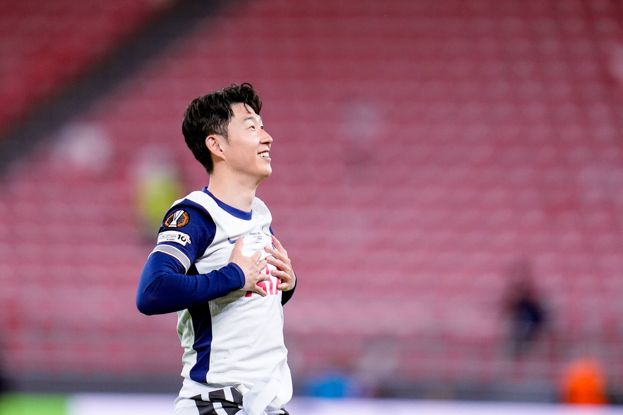 Tottenham Hotspur v Manchester United, ManU - UEFA Europa League Final 2025 Son Heung-Min of Tottenham Hotspur celebrates the victory at the end of the UEFA Europa League Final match between Tottenham Hotspur and Manchester United at San Mames Stadium on May 21, 2025 in Bilbao, Spain. Bilbao San Mames Stadium Spain Copyright: xGiuseppexMaffiax UEL_Final_Tottenham-ManchesterUnited_210525_BRU3161
2025.05.21 Bilbao
pilka nozna , Liga Europy , final
Tottenham Hotspur - Manchester United
Foto IMAGO/PressFocus

!!! POLAND ONLY !!!
