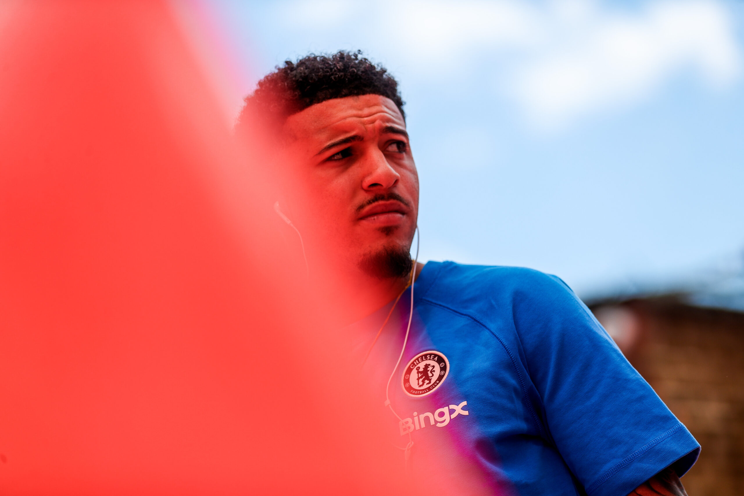 Jadon Sancho of Chelsea arrives at City Ground prior to the Premier League match Nottingham Forest vs Chelsea at City Ground, Nottingham, United Kingdom, 25th May 2025

(Photo by Izzy Poles/News Images) in Nottingham, United Kingdom on 5/25/2025. (Photo by Izzy Poles/News Images/Sipa USA)
2025.05.25 Nottingham
pilka nozna liga angielska
Nottingham Forest - Chelsea Londyn
Foto News Images/SIPA USA/PressFocus

!!! POLAND ONLY !!!