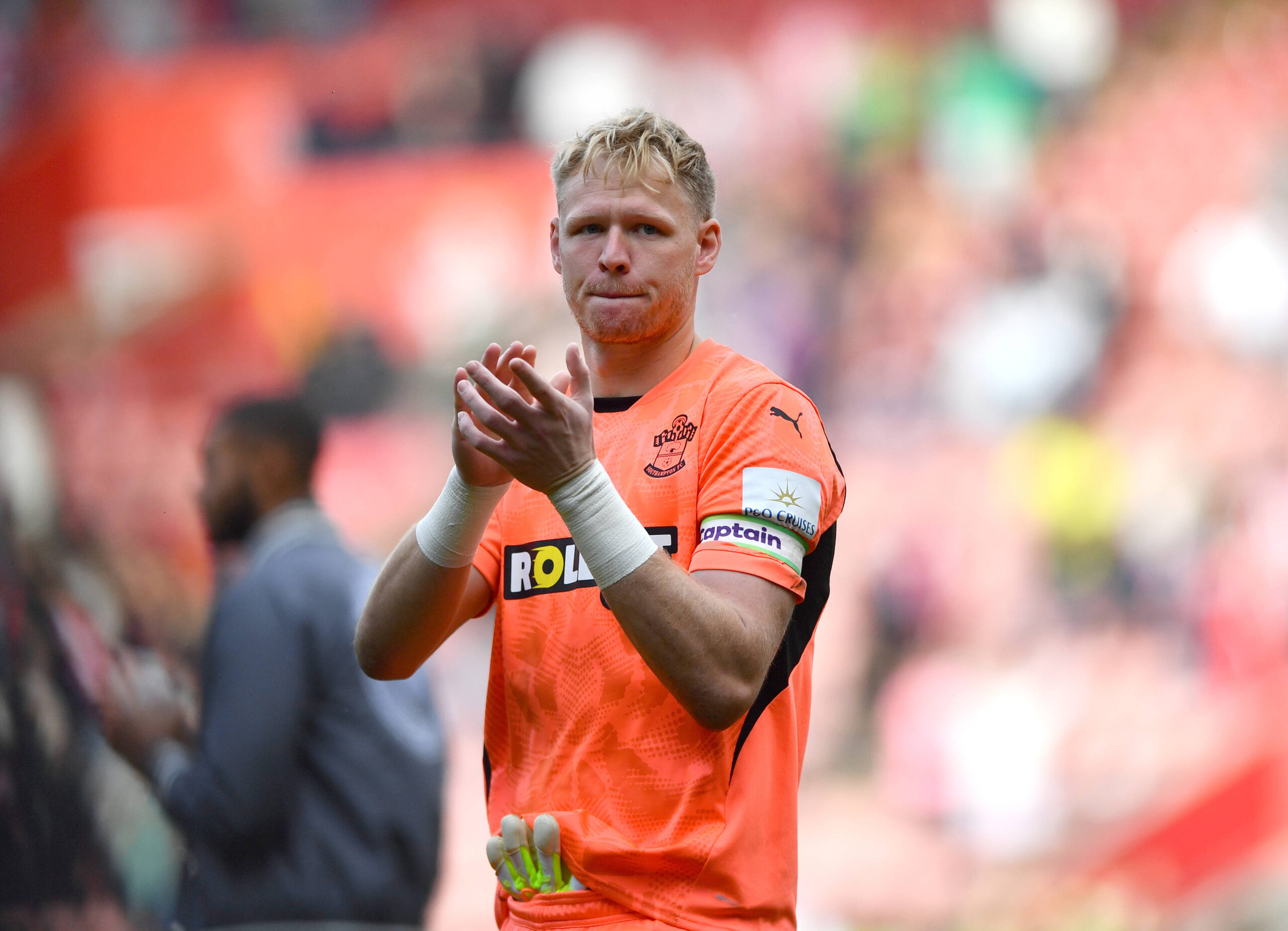 Southampton v Arsenal, Premier League, Football, St. Marys Stadium, Southampton, Hampshire, UK - 25 May 2025 Aaron Ramsdale of Southampton at full time. Southampton St Marys Stadium Hampshire GBR, UK NEWSPAPERS OUT Copyright: xMarkxEnfieldx
2025.05.25 Southampton
pilka nozna , liga angielska
Southampton - Arsenal Londyn
Foto IMAGO/PressFocus

!!! POLAND ONLY !!!