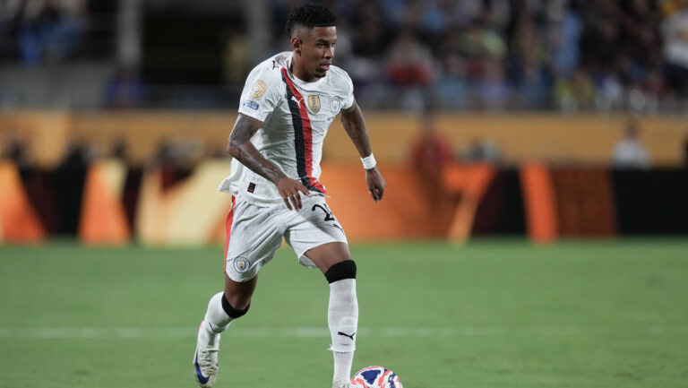 Manchester City FC v Al-Hilal: Round Of 16 - FIFA Club World Cup 2025 ORLANDO, FLORIDA - JUNE 30: Savinho of Manchester City during the FIFA Club World Cup 2025 round of 16 match between Manchester City and Al-Hilal at Camping World Stadium on June 30, 2025 in Orlando, Florida. Photo by guelbergoes Orlando United States
2025.06.30 Orlando
pilka nozna , klubowe mistrzostwa swiata w pilce noznej FIFA
Manchester City - Al Hilal
Foto IMAGO/PressFocus

!!! POLAND ONLY !!!