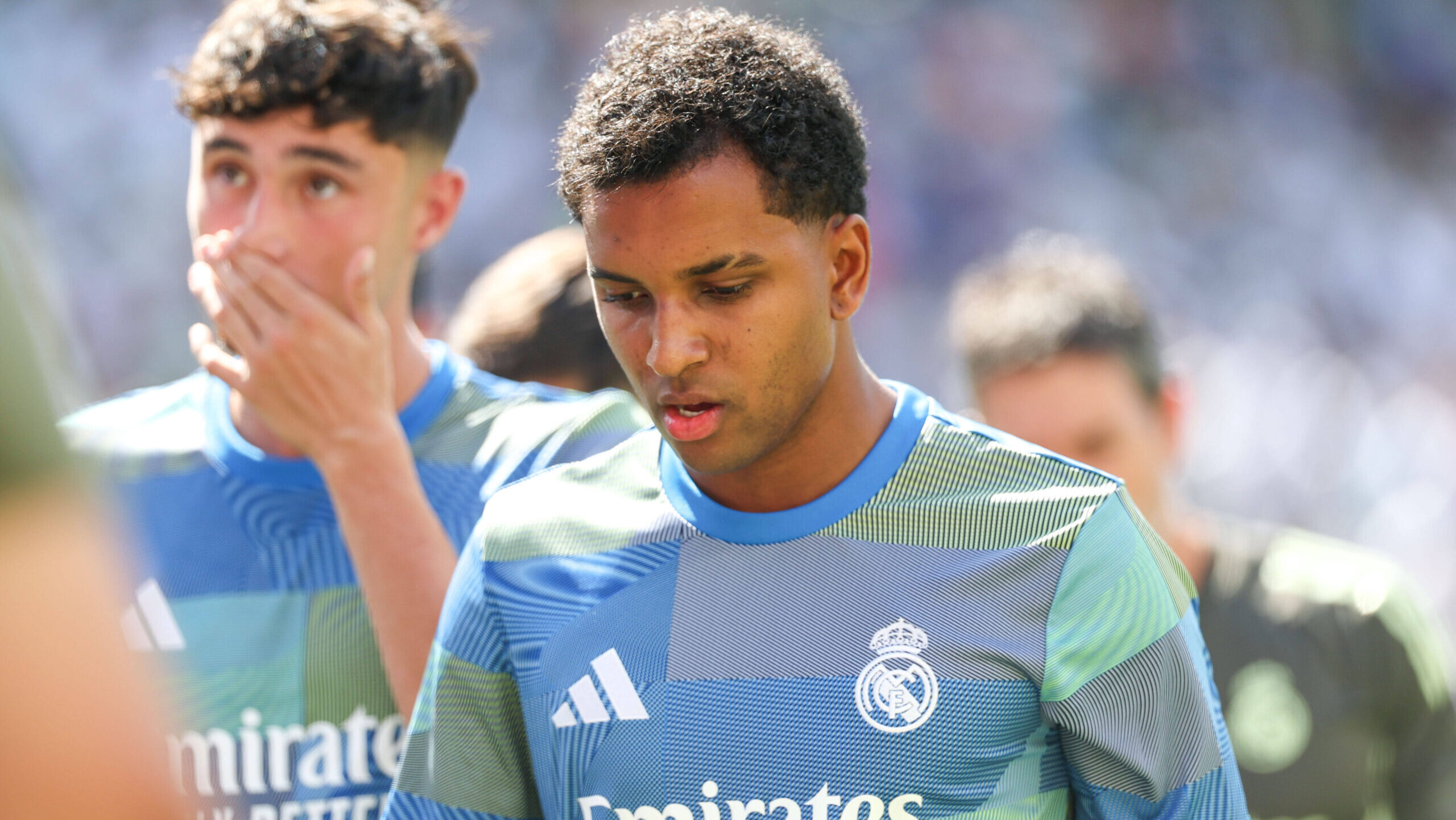 PSG and Real Madrid at the 2025 FIFA Club World Cup Rodrygo of Real Madrid during a match against Paris St. Germain in a game valid for the semi-finals of the FIFA Club World Cup 2025 at Metlife Stadium in East Hartford in the United States on Wednesday, July 9. East Hartford Melife NJ UNITED STATES Copyright: xWILLIAMxVOLCOVx
2025.07.09 East Rutherford
pilka nozna , klubowe mistrzostwa swiata w pilce noznej FIFA , PSG
Paris Saint-Germain - Real Madryt
Foto IMAGO/PressFocus

!!! POLAND ONLY !!!