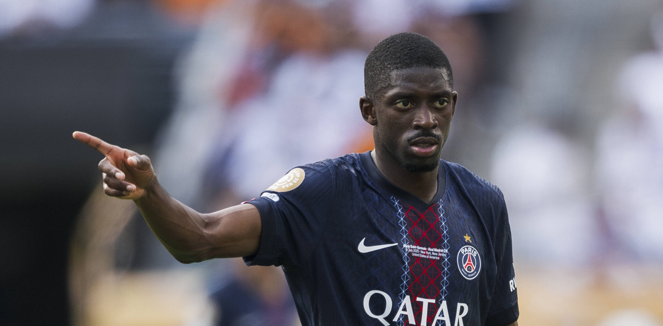 Paris Saint-Germain FC v Real Madrid CF - FIFA Club World Cup Ousmane Dembele of Paris Saint-Germain FC gestures during the FIFA Club World Cup semi final football match between Paris Saint-Germain FC and Real Madrid CF. East Rutherford United States Copyright: xNicoloxCampox
2025.07.09 East Rutherford
pilka nozna , klubowe mistrzostwa swiata w pilce noznej FIFA , PSG
Paris Saint-Germain - Real Madryt
Foto IMAGO/PressFocus

!!! POLAND ONLY !!!