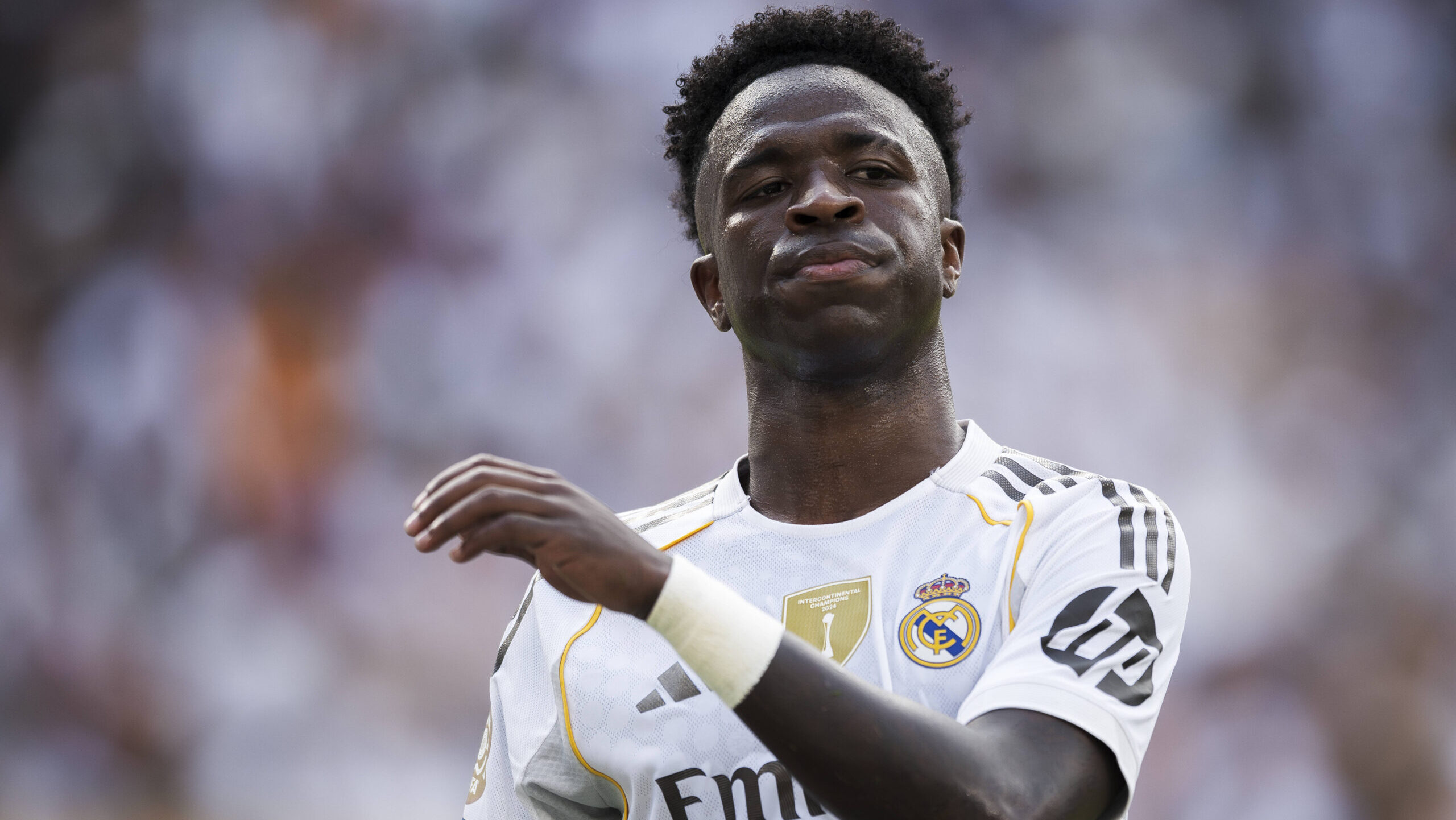 Paris Saint-Germain FC v Real Madrid CF - FIFA Club World Cup Vinicius Junior of Real Madrid CF looks dejected during the FIFA Club World Cup semi final football match between Paris Saint-Germain FC and Real Madrid CF. East Rutherford United States Copyright: xNicoloxCampox
2025.07.09 East Rutherford
pilka nozna , klubowe mistrzostwa swiata w pilce noznej FIFA , PSG
Paris Saint-Germain - Real Madryt
Foto IMAGO/PressFocus

!!! POLAND ONLY !!!