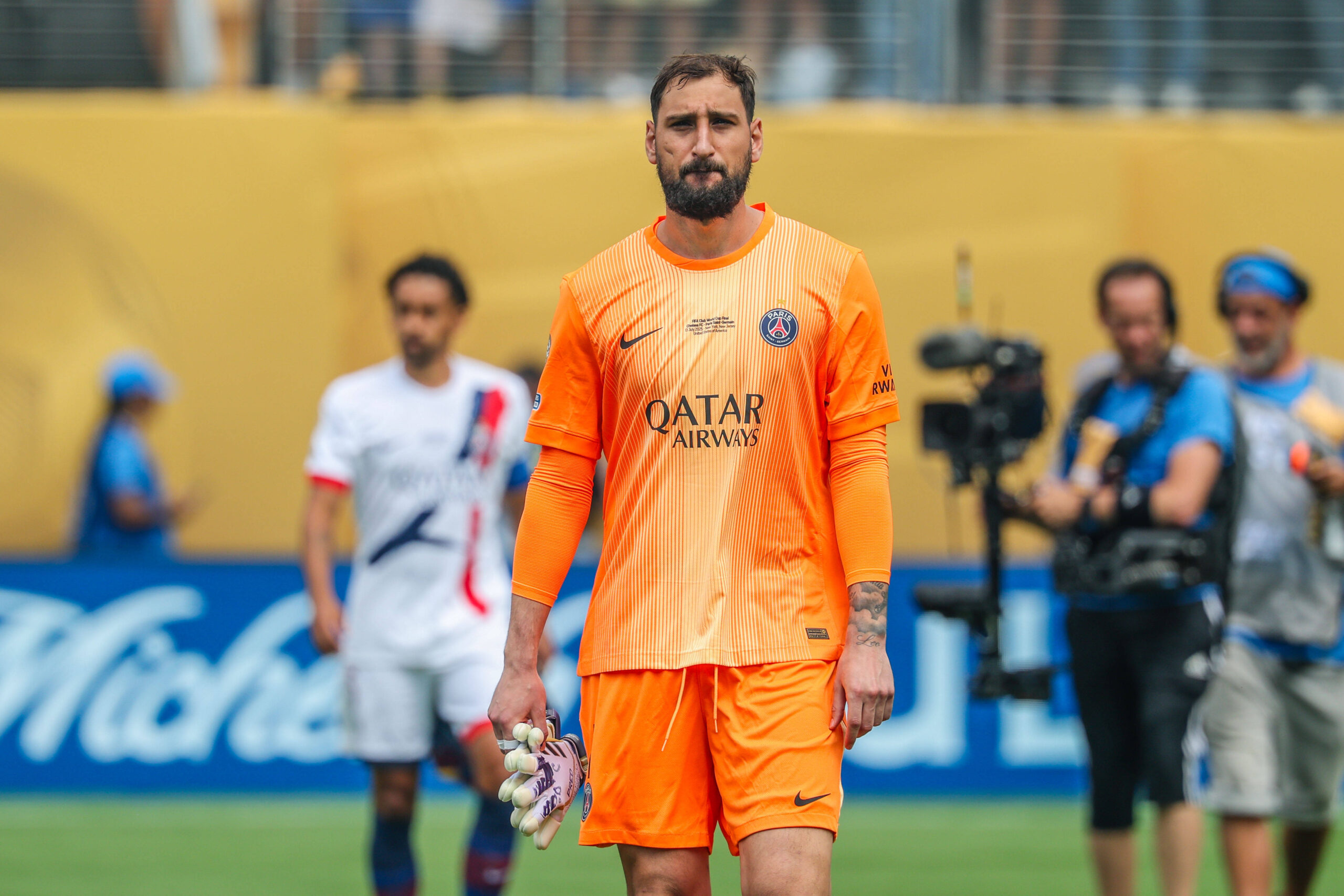 Chelsea and PSG in the 2025 FIFA Club World Cup final Gianluigi Donnarumma of Paris St. Germain during the match against Chelsea in the final of the 2025 FIFA Club World Cup at Metlife Stadium in East Hartford in the United States on Sunday, July 13. East Hartford METLIFE STADIUM NJ UNITED STATES OF AMERICA Copyright: xWILLIAMxVOLCOVx
2025.07.13 East Rutherford
pilka nozna , klubowe mistrzostwa swiata w pilce noznej FIFA , PSG
Chelsea Londyn - Paris Saint-Germain
Foto IMAGO/PressFocus

!!! POLAND ONLY !!!