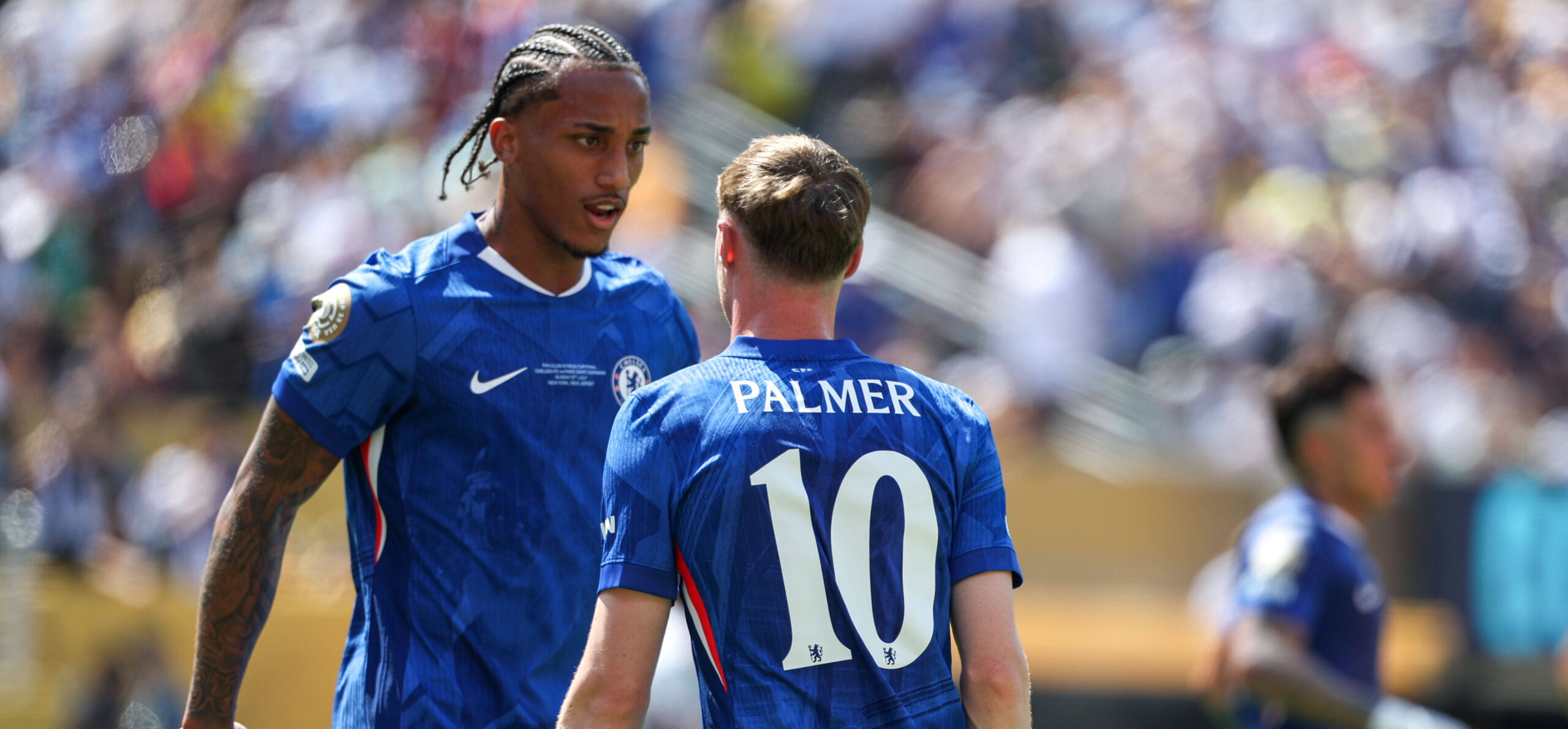 Chelsea and PSG in the 2025 FIFA Club World Cup final Joao Pedro and Cole Palmer of Chelsea during the match against Paris St. Germain in the final of the 2025 FIFA Club World Cup at Metlife Stadium in East Hartford in the United States on Sunday, July 13. East Hartford METLIFE STADIUM NJ UNITED STATES OF AMERICA Copyright: xWILLIAMxVOLCOVx
2025.07.13 East Rutherford
pilka nozna , klubowe mistrzostwa swiata w pilce noznej FIFA , PSG
Chelsea Londyn - Paris Saint-Germain
Foto IMAGO/PressFocus

!!! POLAND ONLY !!!