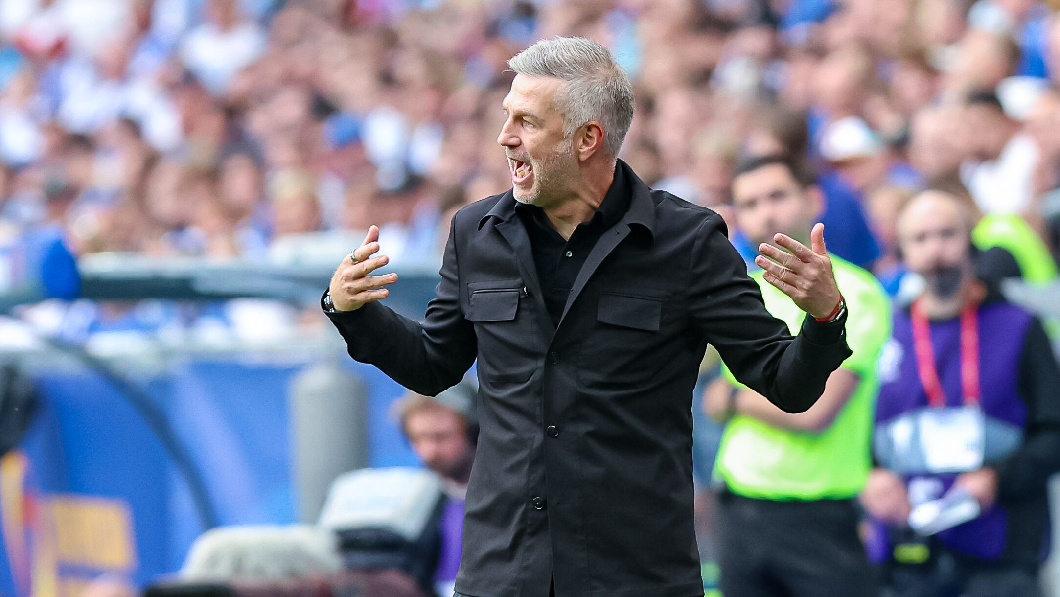 2025.07.13 Poznan
Pilka nozna Superpuchar polski
Lech Poznan - Legia Warszawa
N/z Edward Iordanescu
Foto Pawel Jaskolka / PressFocus

2025.07.13 Poznan
Football Polish Supercup 
Lech Poznan - Legia Warszawa

Credit: Pawel Jaskolka / PressFocus