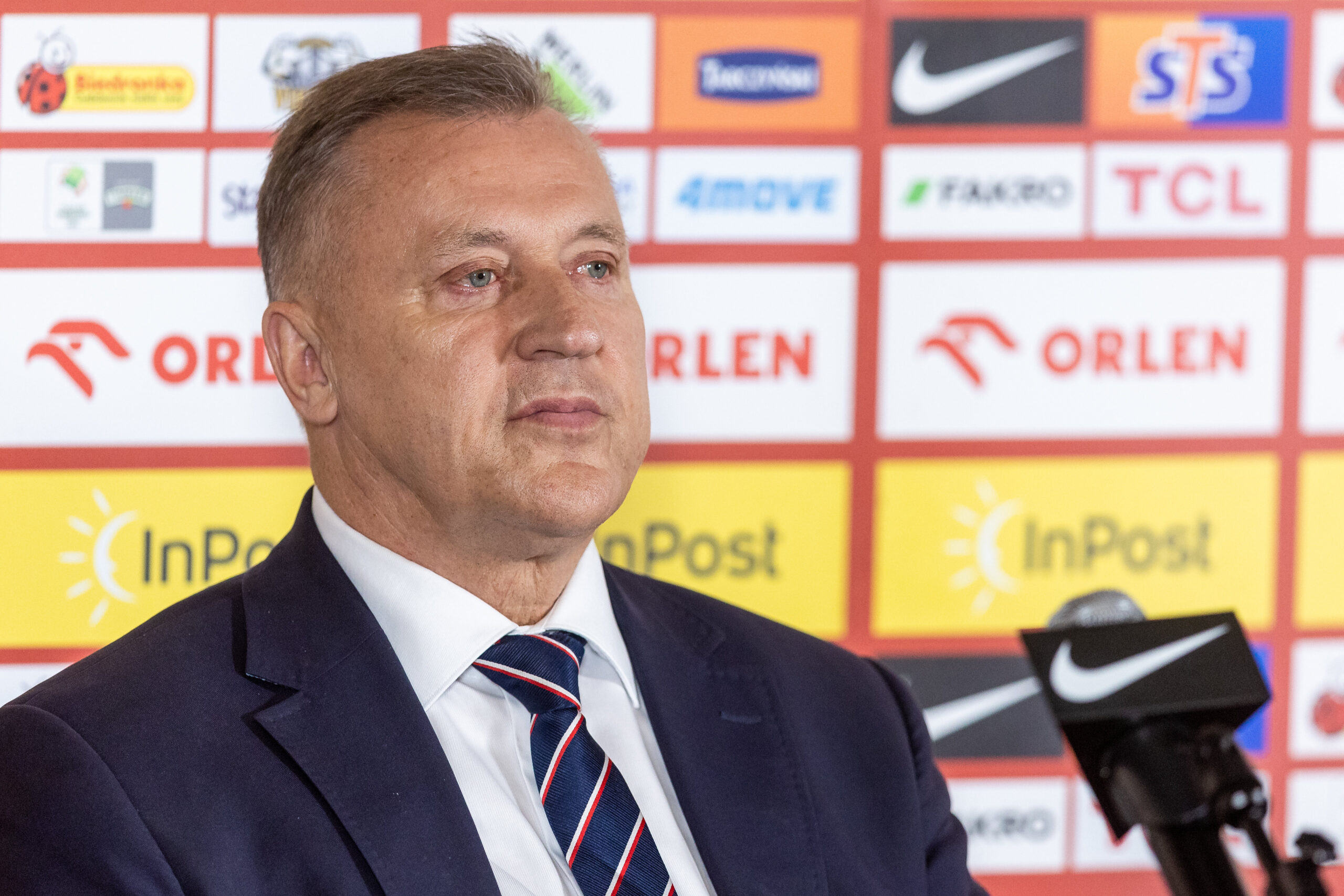 2025.07.17 Warszawa
pilka nozna prezentacja nowego trenera reprezentacji Polski w pilce noznej
Konferencja prasowa Jana Urbana
N/z Cezary Kulesza
Foto Tomasz Jastrzebowski / Foto Olimpik / PressFocus

2025.07.17 Warszawa
Football - press conference of the new polish national team head coach,
Konferencja prasowa Jana Urbana
Cezary Kulesza
Credit: Tomasz Jastrzebowski / Foto Olimpik / PressFocus