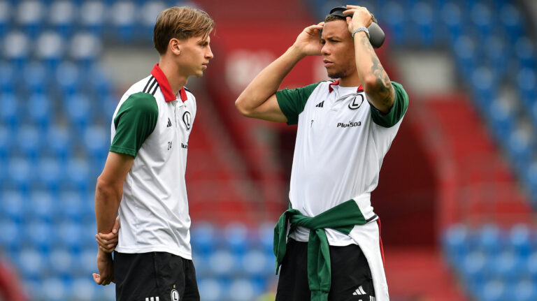 2025.07.24 Ostrawa
Pilka nozna Liga Europy UEFA sezon 2025/26 II runda kwalifikacyjna
Banik Ostrawa - Legia Warszawa
N/z Jan Ziolkowski Steve Kapuadi
Foto Mateusz Sobczak / PressFocus

2025.07.24 Ostrava
Football UEFA Europa League 2025/26 season second qualifying round
Banik Ostrava - Legia Warsaw
Jan Ziolkowski Steve Kapuadi
Credit: Mateusz Sobczak / PressFocus