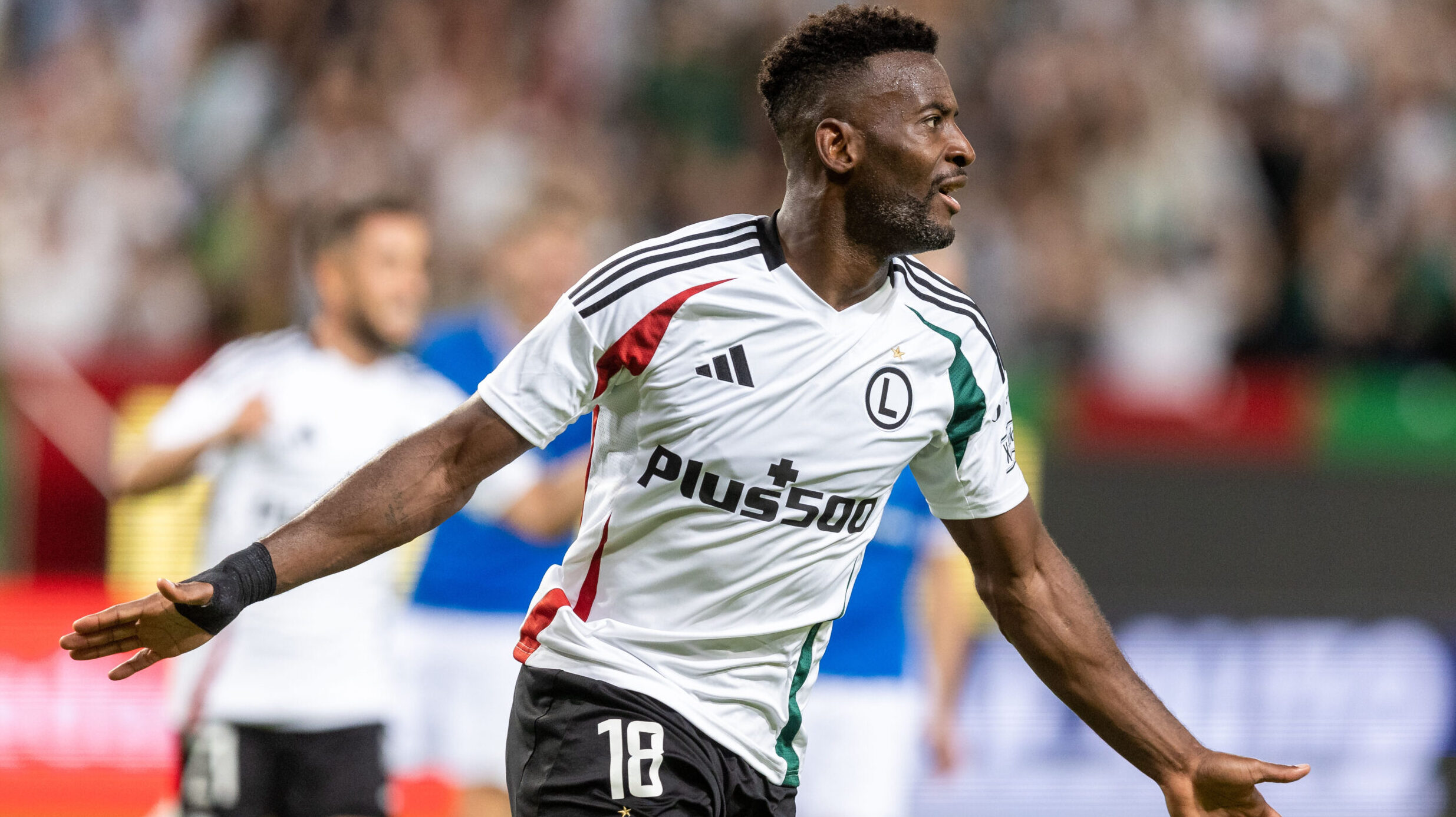 2025.07.31 Warszawa
pilka nozna Liga Europy kwalifikacje sezon 2025/2026
Legia Warszawa - Banik Ostrava
N/z Jean-Pierre Nsame (Legia), radosc
Foto Tomasz Jastrzebowski / Foto Olimpik / PressFocus

2025.07.31 Warszawa
Football - Europa League second qualifying round season 2025/2026
Legia Warszawa - Banik Ostrava
Jean-Pierre Nsame (Legia), radosc
Credit: Tomasz Jastrzebowski / Foto Olimpik / PressFocus