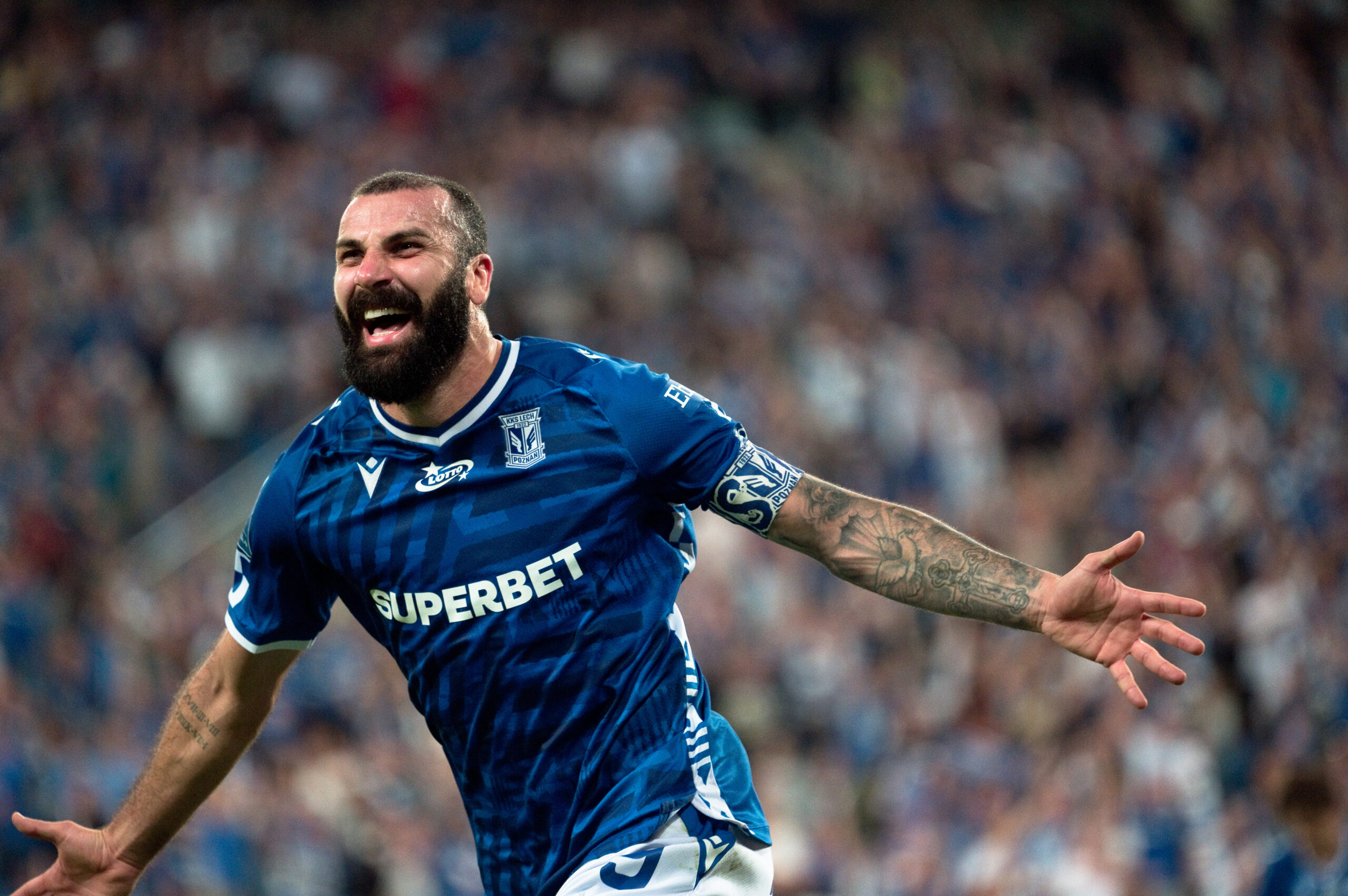 2025.08.02 Poznan
Pilka Nozna PKO BP Ekstraklasa sezon 2025/2026
Lech Poznan - Gornik Zabrze 
N/z Mikael Ishak gol radosc
Foto. Damian Kosciesza / PressFocus

2025.08.02 Poznan
Football Polish PKO BP Ekstraklasa season 2025/2026 Lech Poznan - Gornik Zabrze 
O/p 
Credit. Damian Kosciesza / PressFocus