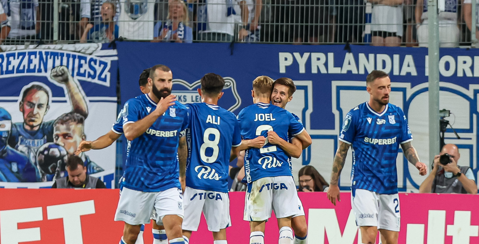 2025.08.02 Poznan
Pilka nozna Ekstraklasa sezon 2025/2026
Lech Poznan - Gornik Zabrze
N/z Leo Bengtsson gol radosc bramka
Foto Pawel Jaskolka / PressFocus

2025.08.02 Poznan
Football Polish Ekstraklasa season 2024/2025
Lech Poznan - Gornik Zabrze
Credit: Pawel Jaskolka / PressFocus