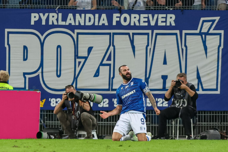 2025.08.02 Poznan
Pilka nozna Ekstraklasa sezon 2025/2026
Lech Poznan - Gornik Zabrze
N/z Mikael Ishak gol radosc bramka
Foto Pawel Jaskolka / PressFocus

2025.08.02 Poznan
Football Polish Ekstraklasa season 2024/2025
Lech Poznan - Gornik Zabrze
Credit: Pawel Jaskolka / PressFocus