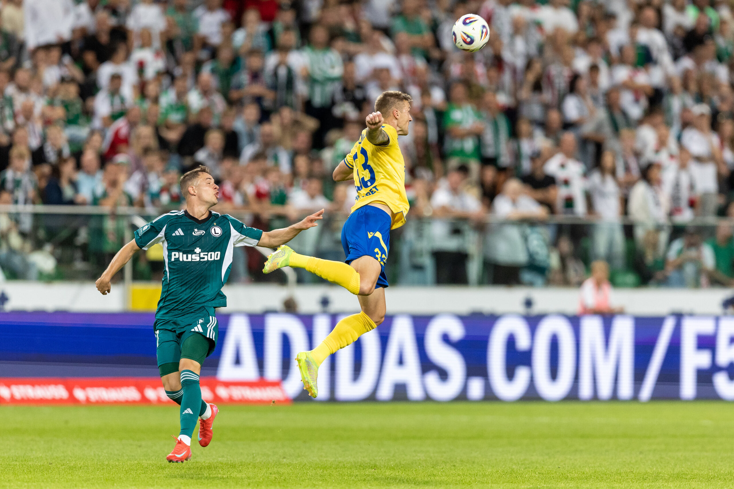 2025.08.03 Warszawa
pilka nozna PKO Ekstraklasa sezon 2025/2026
Legia Warszawa - Arka Gdynia
N/z Kacper Chodyna (Legia), Dawid Abramowicz (Arka)
Foto Tomasz Jastrzebowski / Foto Olimpik / PressFocus

2025.08.03 Warszawa
Football - Polish PKO Ekstraklasa season 2025/2026
Legia Warszawa - Arka Gdynia
Kacper Chodyna (Legia), Dawid Abramowicz (Arka)
Credit: Tomasz Jastrzebowski / Foto Olimpik / PressFocus