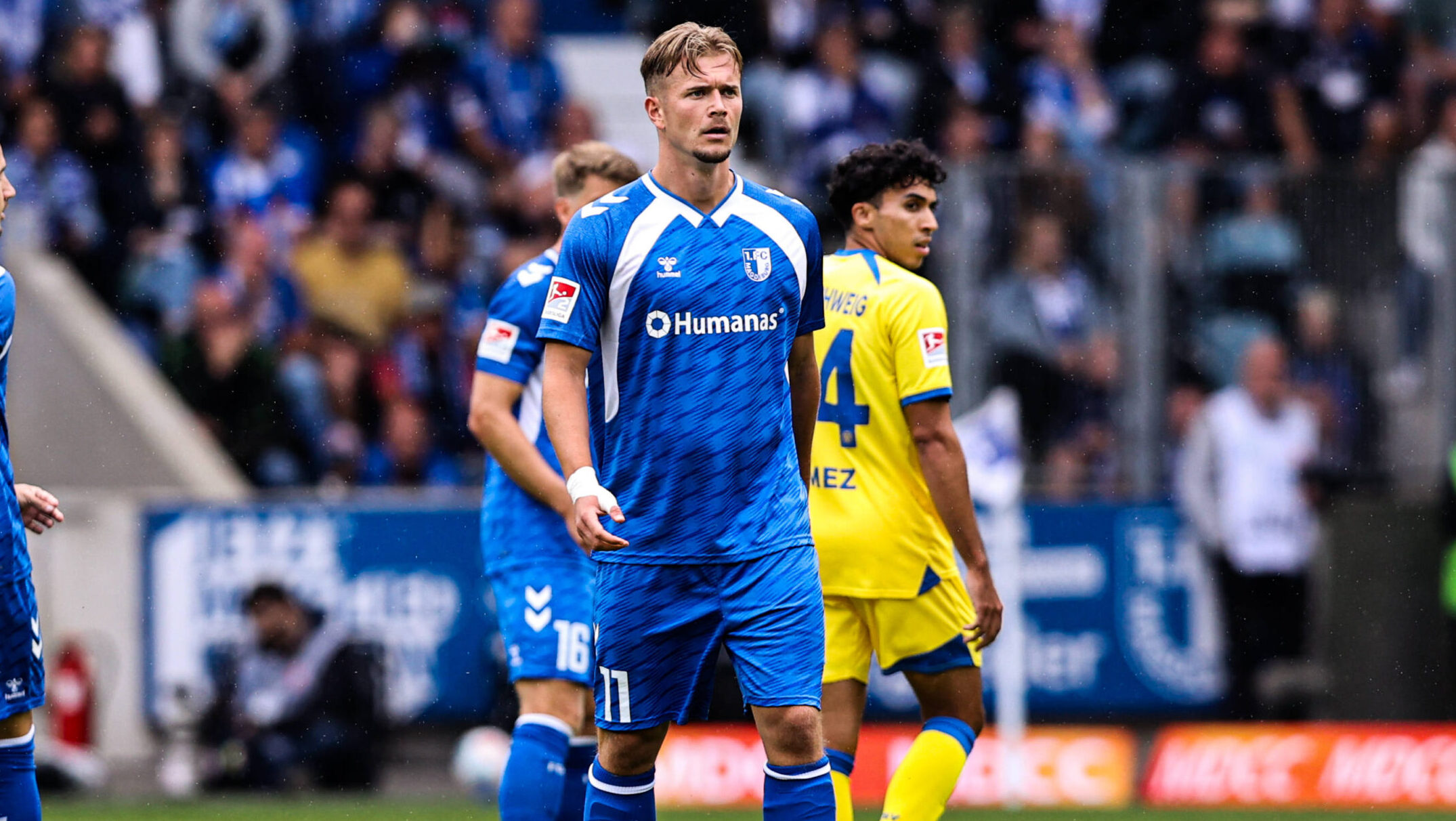 Alexander Ahl Holmstrom 1. FC Magdeburg,11 - 2. Fussball Bundesliga Saison 2025-2026 1. FC Magdeburg vs. Eintracht Braunschweig in der Avnet Arena in Magdeburg - Aktion,Fussball,Mann,Manner,Deutschland,03.08.2025 *** Alexander Ahl Holmstrom 1 FC Magdeburg,11 2 Soccer Bundesliga Season 2025 2026 1 FC Magdeburg vs Eintracht Braunschweig at the Avnet Arena in Magdeburg Action,Soccer,Man,Men,Germany,03 08 2025
2025.08.03 Magdeburg
pilka nozna , 2. liga niemiecka
1. FC Magdeburg - Eintracht Braunschweig
Foto IMAGO/PressFocus

!!! POLAND ONLY !!!