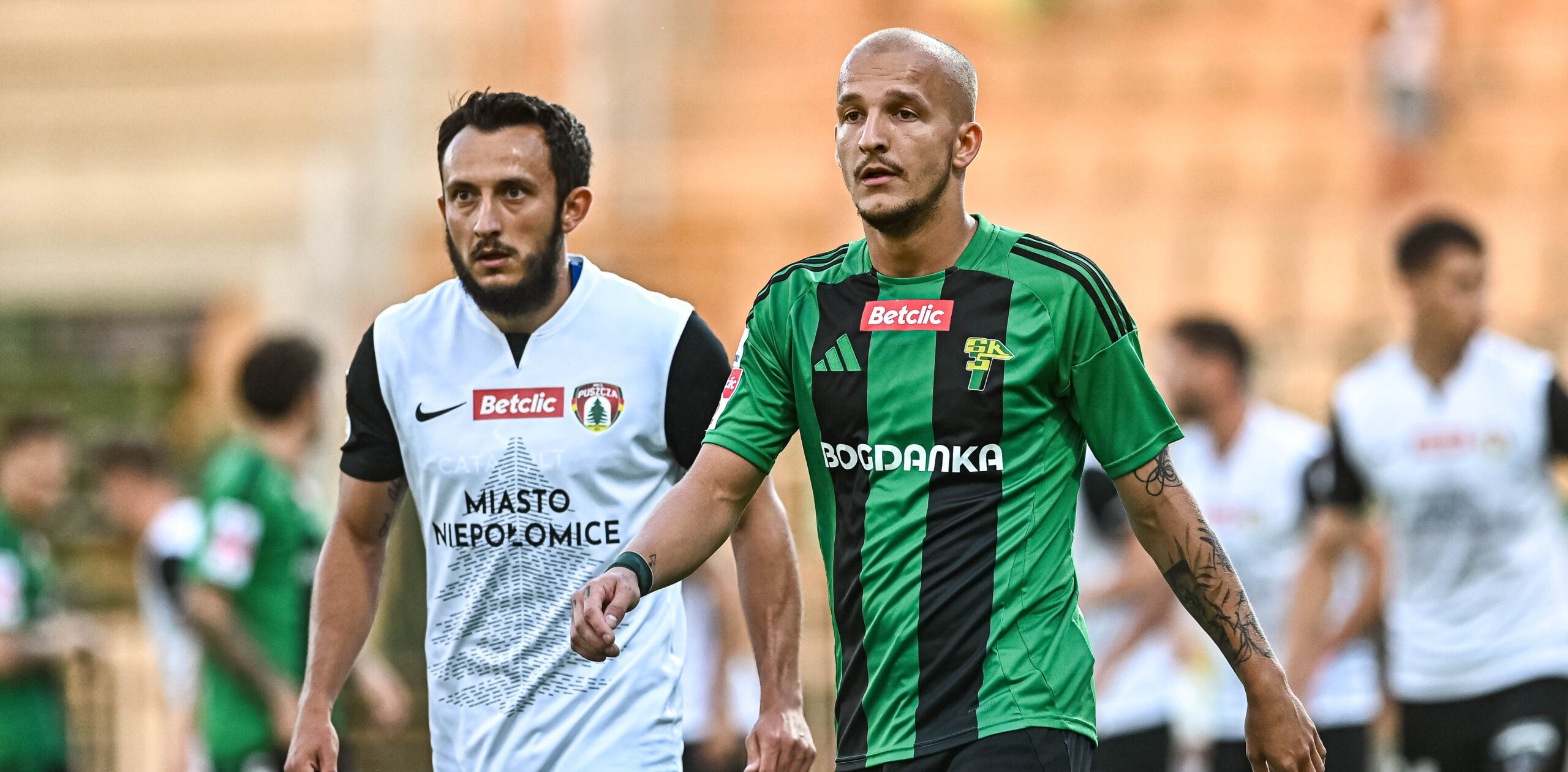 2025.08.03 Leczna pilka nozna Betlic 1 liga sezon 2025/2026 Gornik Leczna - Puszcza Niepolomice

N/z Michal Walski Kamil Orlik

Foto Kacper Pacocha / PressFocus 

2025.08.03 Leczna Football Betlic First League season 2025/2026 Gornik Leczna - Puszcza Niepolomice

Credit: Kacper Pacocha / PressFocus