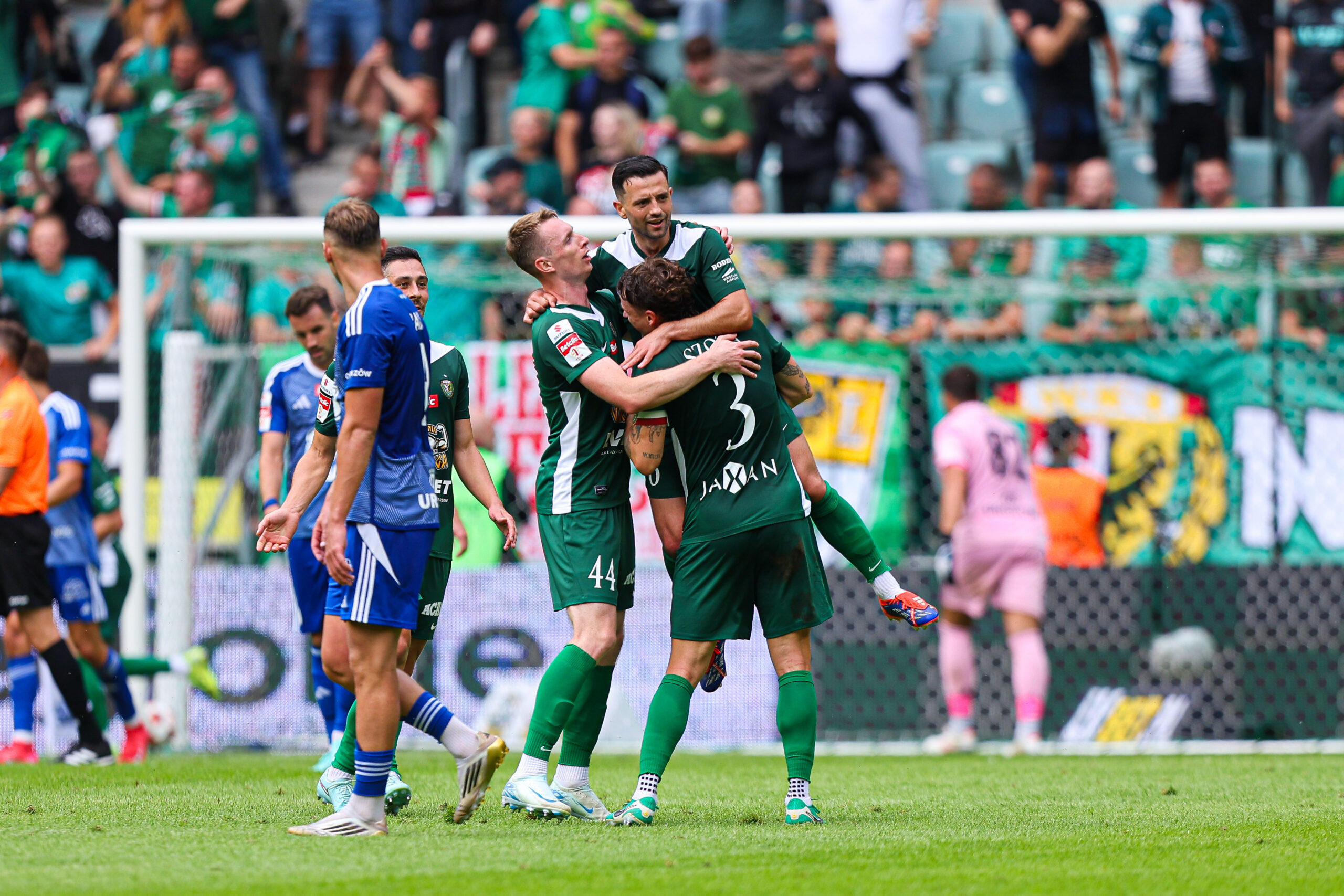 2025.08.03 Wroclaw
pilka nozna Betlic 1 liga sezon 2025/2026
Slask Wroclaw - Ruch Chorzow
N/z bramka gol radosc na 3-1 Przemyslaw Banaszak
Foto Pawel Andrachiewicz / PressFocus

2025.08.03 Wroclaw
Football - Betlic First League season 2025/2026
Slask Wroclaw - Ruch Chorzow
bramka gol radosc na 3-1 Przemyslaw Banaszak
Credit: Pawel Andrachiewicz / PressFocus
