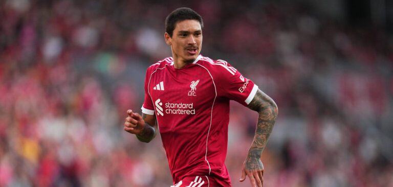 ESP: Liverpool v Athletic Club. Pre-Season friendly match, match 1. Darwin Nunez of Liverpool FC during the pre-season friendly match, between Liverpool and Athletic Club de Bilbao, match 1, played at Anfield Road Stadium on August 4, 2025 in Liverpool, England. kpng Copyright: xBaguxBlancox/xPRESSINx PS_250804_532
2025.08.04 Liverpool
pilka nozna sparing mecz towarzyski
FC Liverpool - Athletic Bilbao
Foto IMAGO/PressFocus

!!! POLAND ONLY !!!