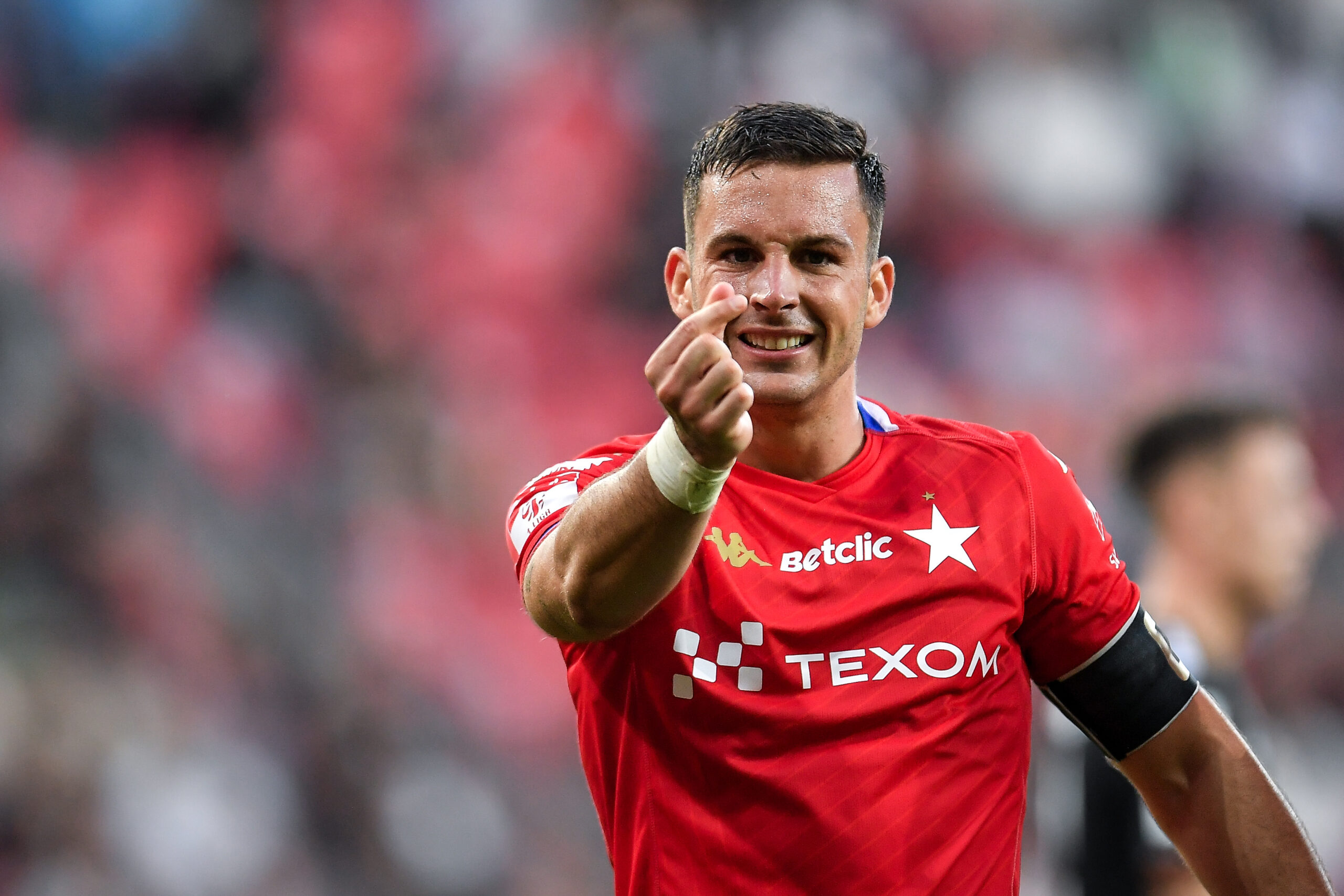 2025.08.04 Tychy
Pilka nozna Betclic 1. Liga sezon 2025/2026
GKS Tychy - Wisla Krakow
N/z Angel Rodado radosc gol
Foto Mateusz Sobczak / PressFocus

2025.08.04 Tychy
Football Polish first league - second level 2025/26 season
GKS Tychy - Wisla Krakow
Angel Rodado radosc gol
Credit: Mateusz Sobczak / PressFocus