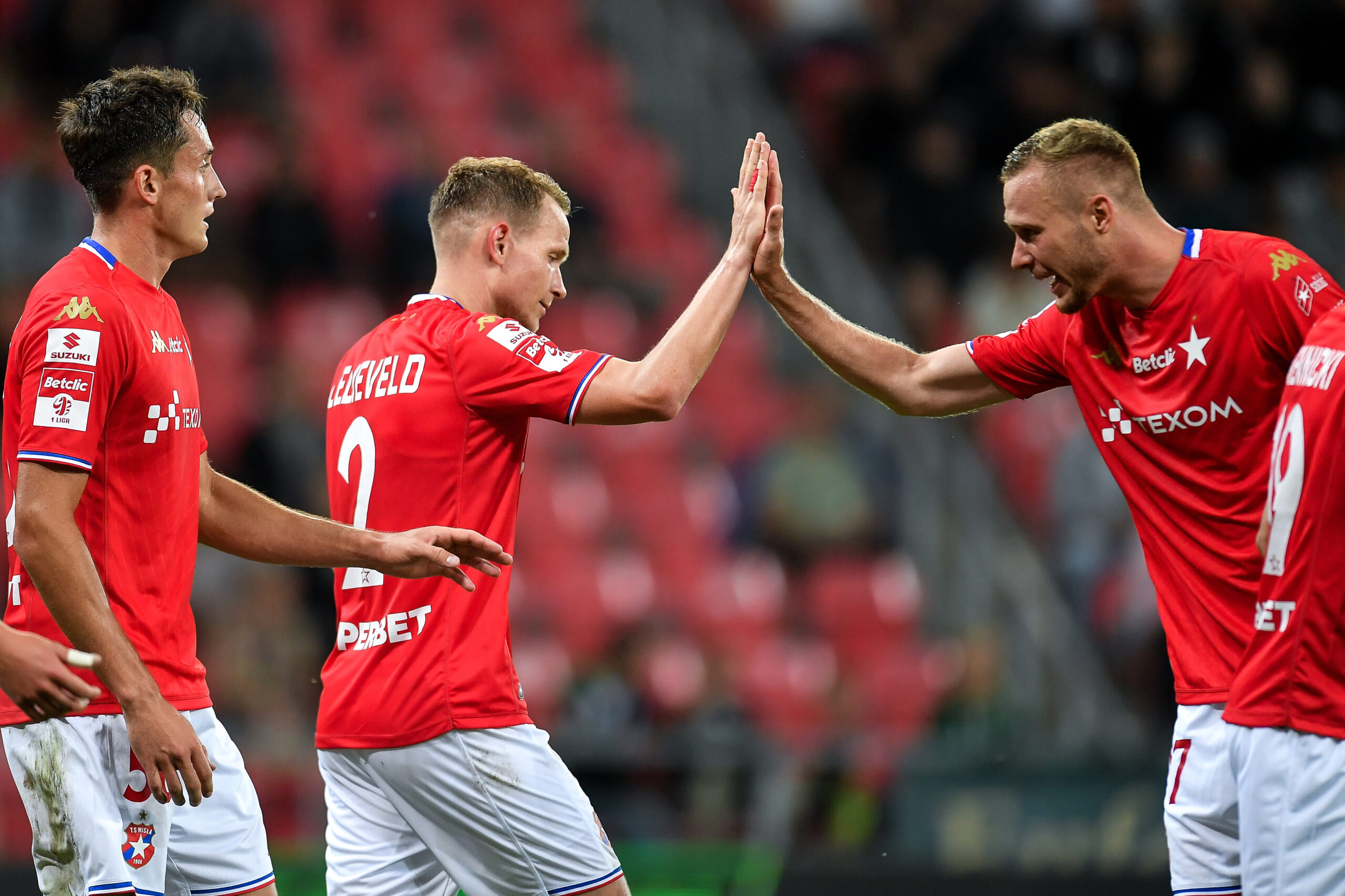 2025.08.04 Tychy
Pilka nozna Betclic 1. Liga sezon 2025/2026
GKS Tychy - Wisla Krakow
N/z Julian Lelieveld Wiktor Biedrzycki radosc gol
Foto Mateusz Sobczak / PressFocus

2025.08.04 Tychy
Football Polish first league - second level 2025/26 season
GKS Tychy - Wisla Krakow
Julian Lelieveld Wiktor Biedrzycki radosc gol
Credit: Mateusz Sobczak / PressFocus