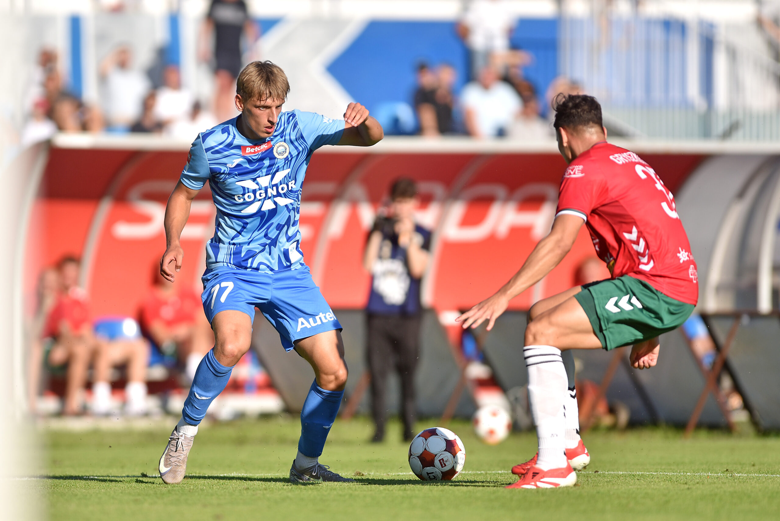 2025.08.05 Krakow
Pilka nozna , Puchar Polski sezon 2025/26
Hutnik Krakow - Zaglebie Sosnowiec
N/z Kacper Prusinski, Adrian Gryszkiewicz
Foto Krzysztof Porebski / PressFocus

2025.08.05 Krakow
Football Polish Cup , 2025/2026 season
Hutnik Krakow - Zaglebie Sosnowiec
Kacper Prusinski, Adrian Gryszkiewicz
Credit: Krzysztof Porebski / PressFocus
